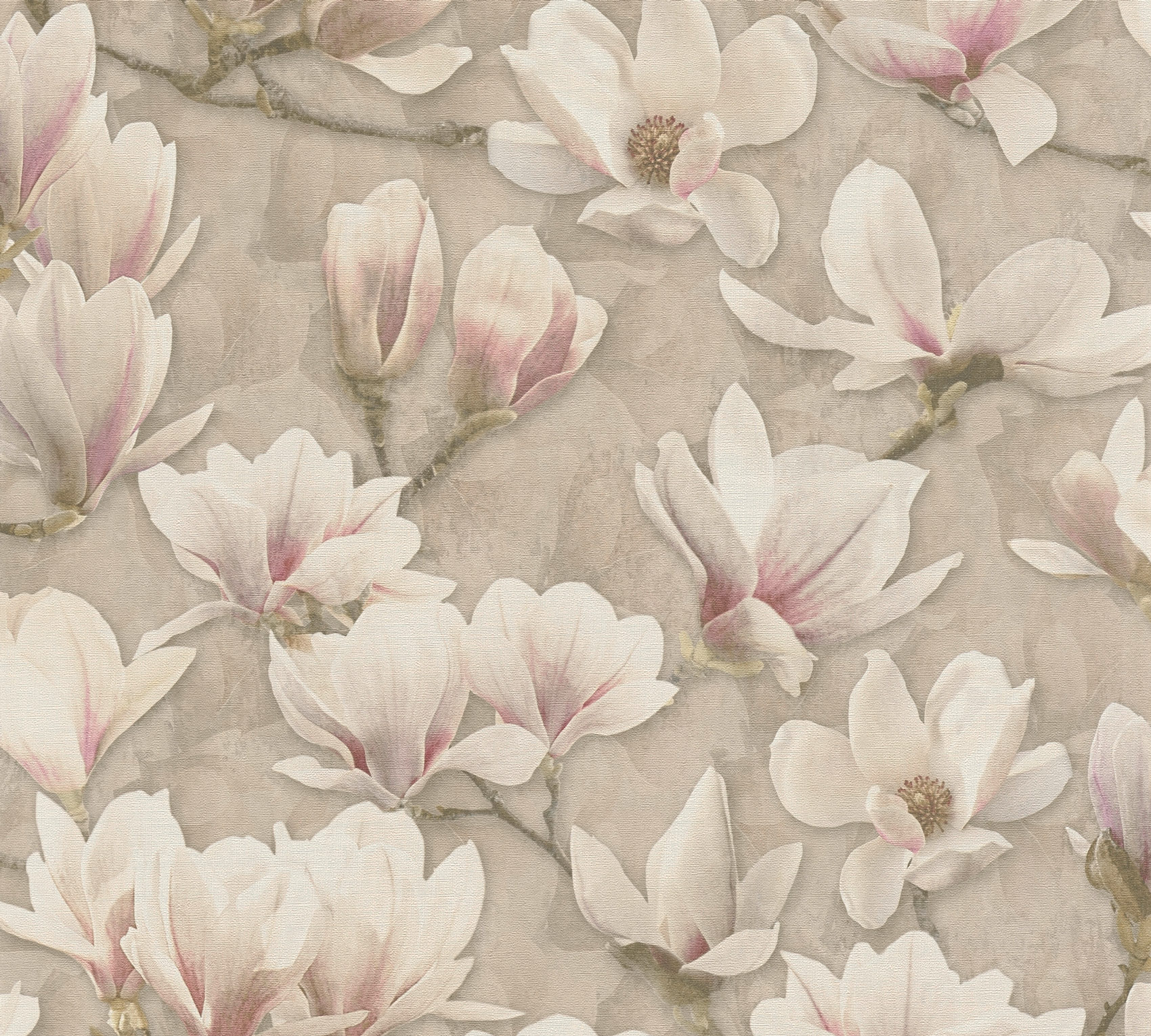 AS Vliestapete PintWalls II Blumen Tapete Braun 396101