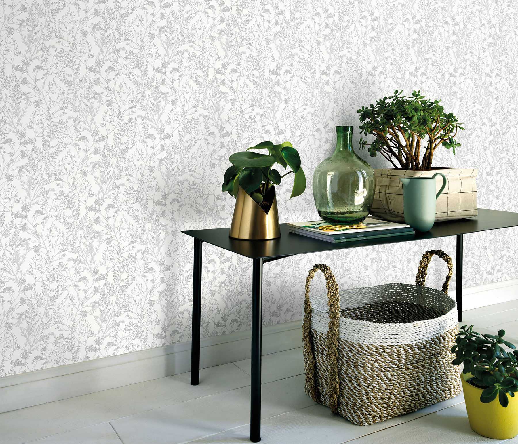 Erismann Vliestapete Charisma grau 1025131