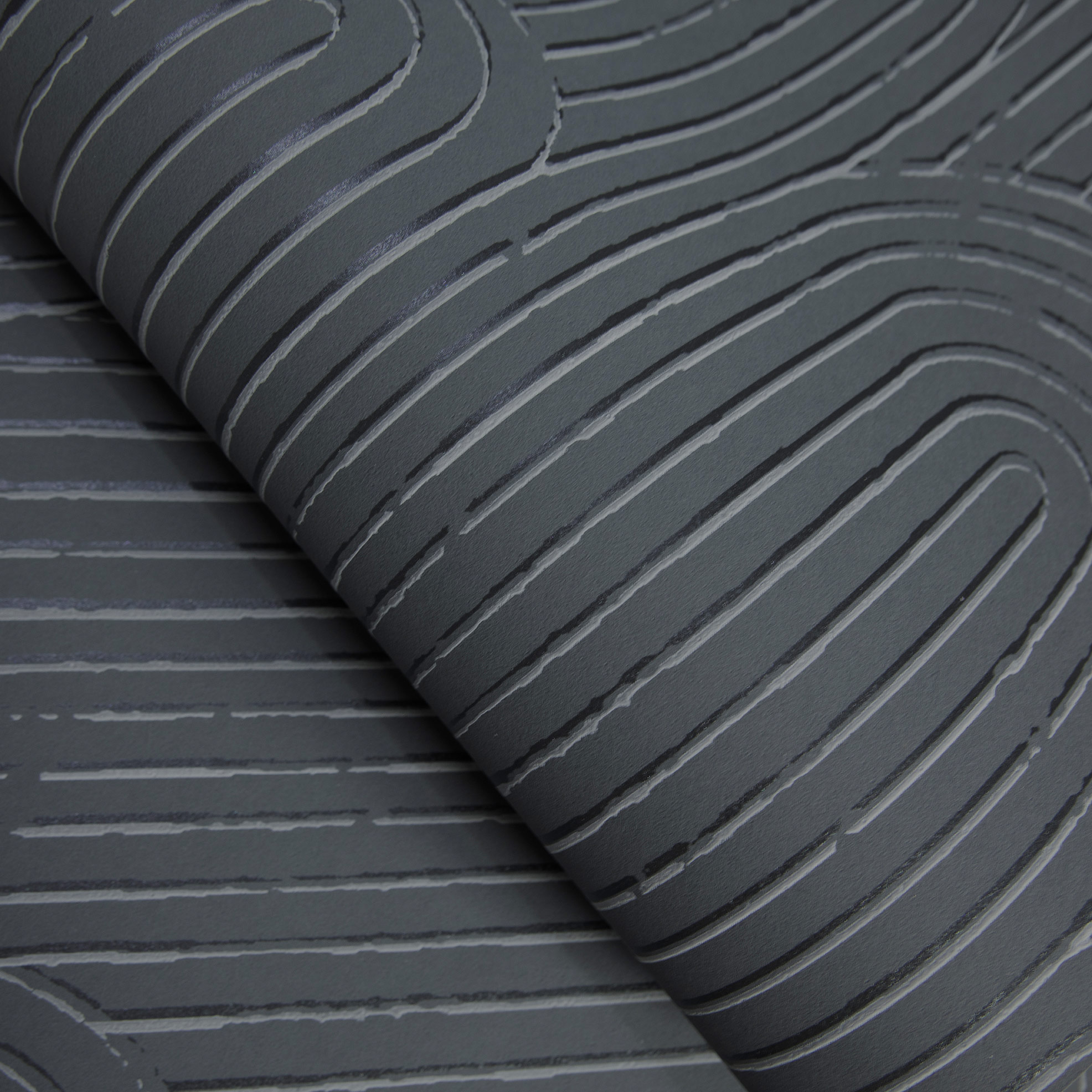 Hohenberger Vliestapete Chalk Colosseo Anthracite 65568