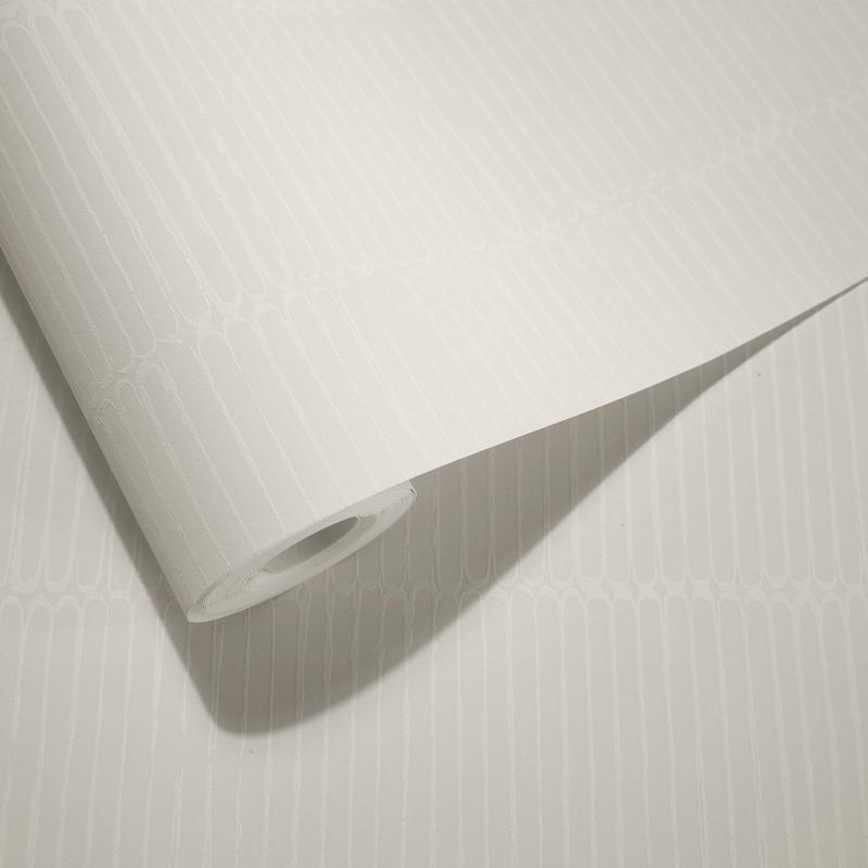Hohenberger Vliestapete Chalk Beams in Order White 65493