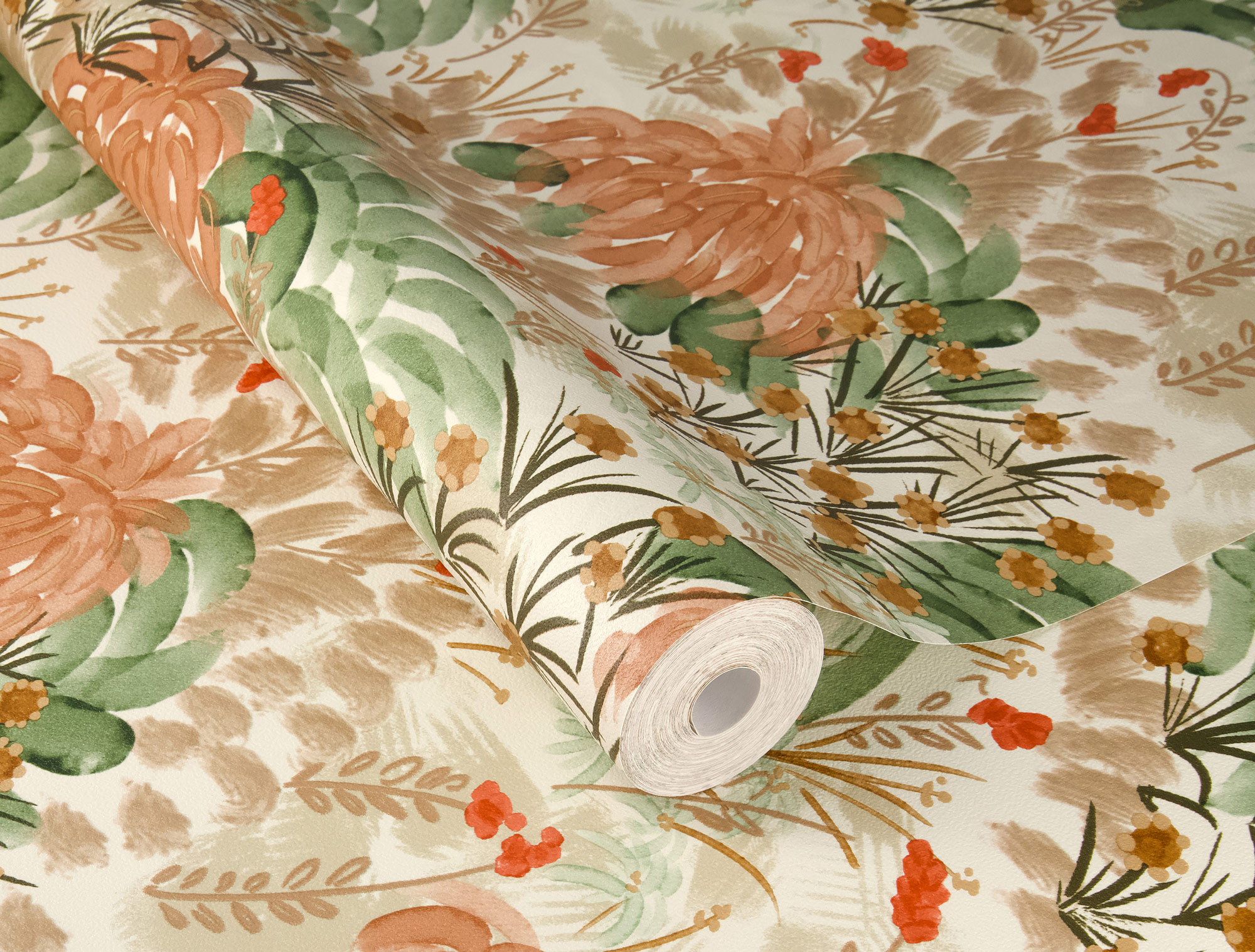 Rasch Vliestapete Beltesto Braun Botanical 868319