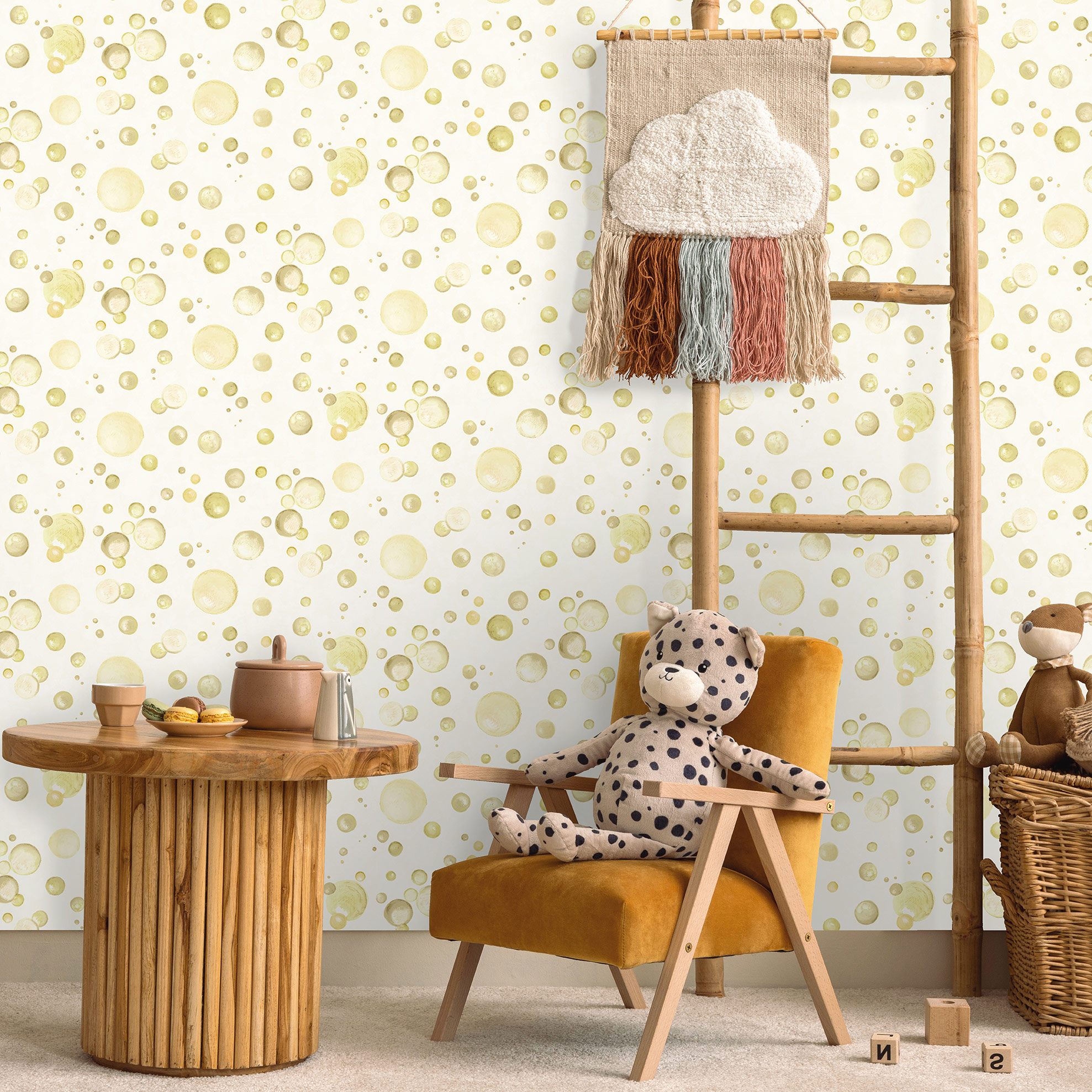 Hohenberger Vliestapete Happy Inner Child Bubbles 27565