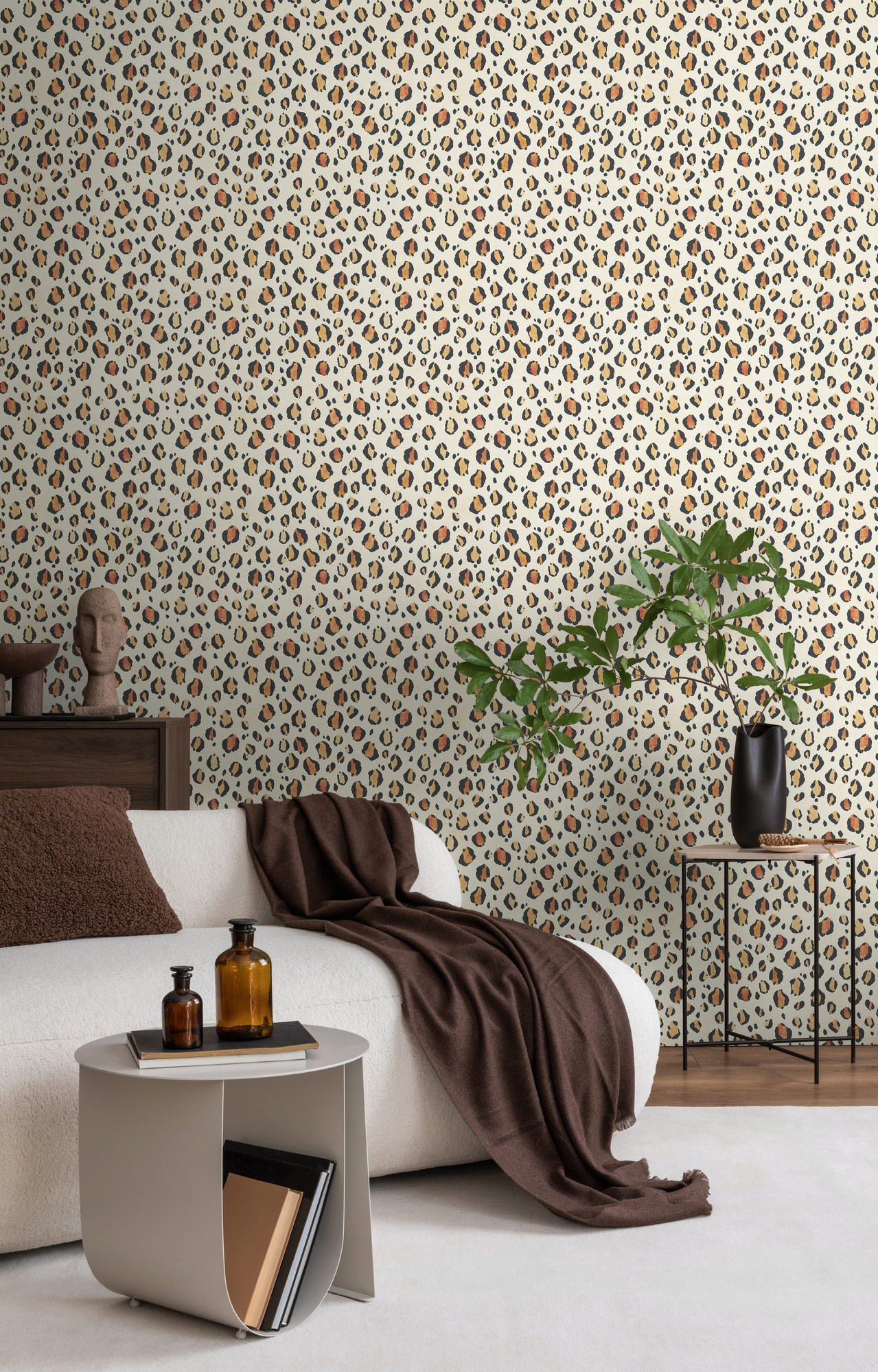 AS Vliestapete Anna d'Andrea Leomuster Creme 782161