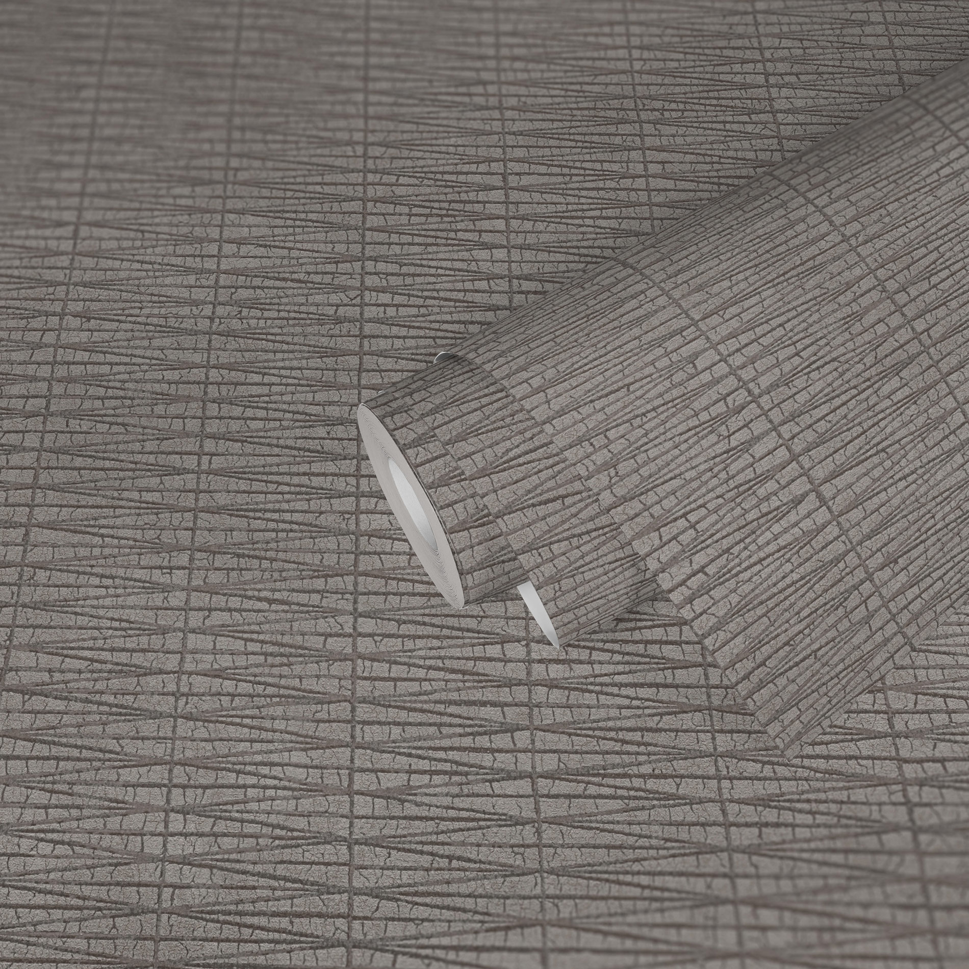 AS Vliestapete #Hygge Strukturtapete Grau 385976