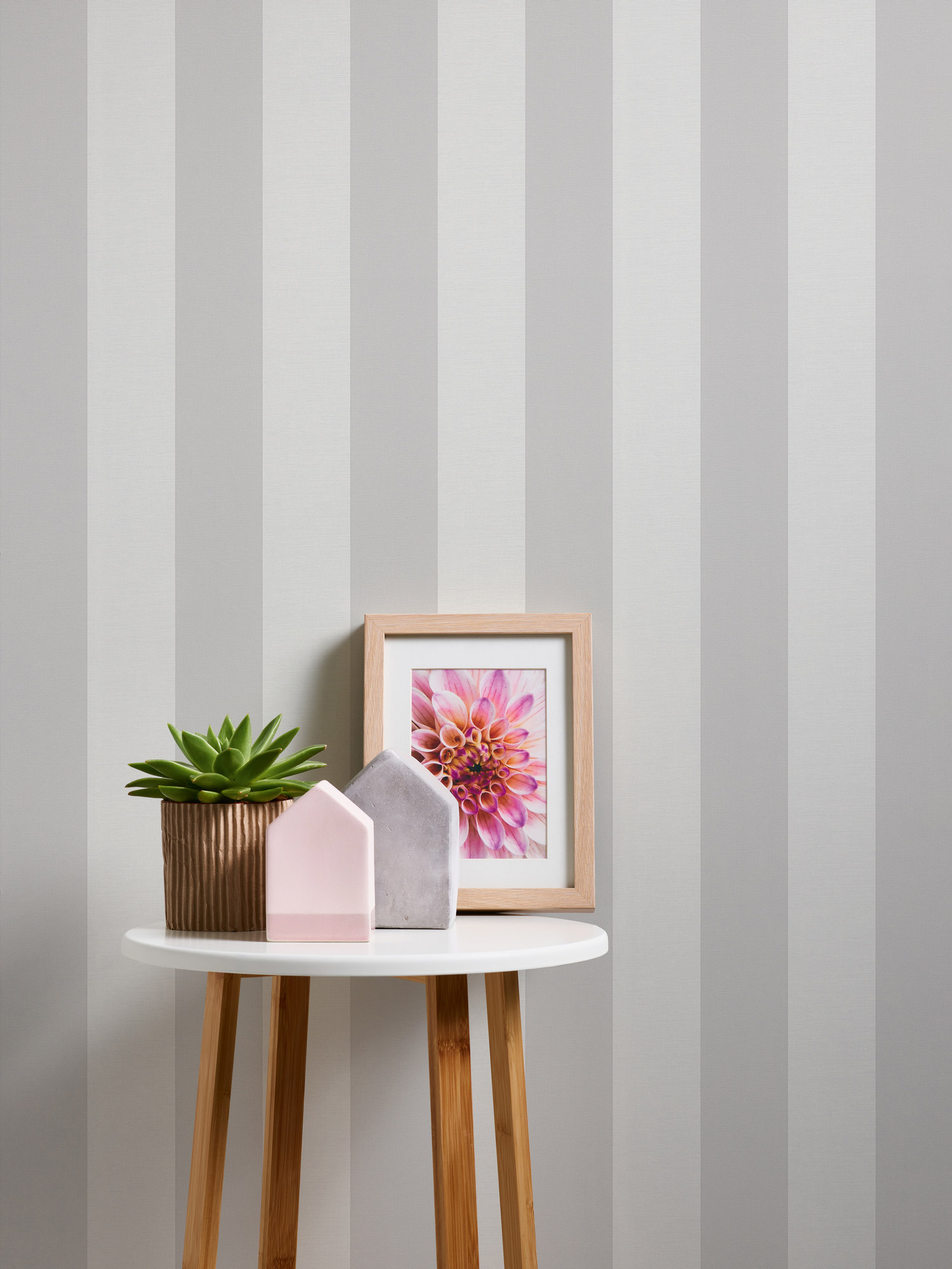 AS Vliestapete Maison Charme Streifentapete greige 314031