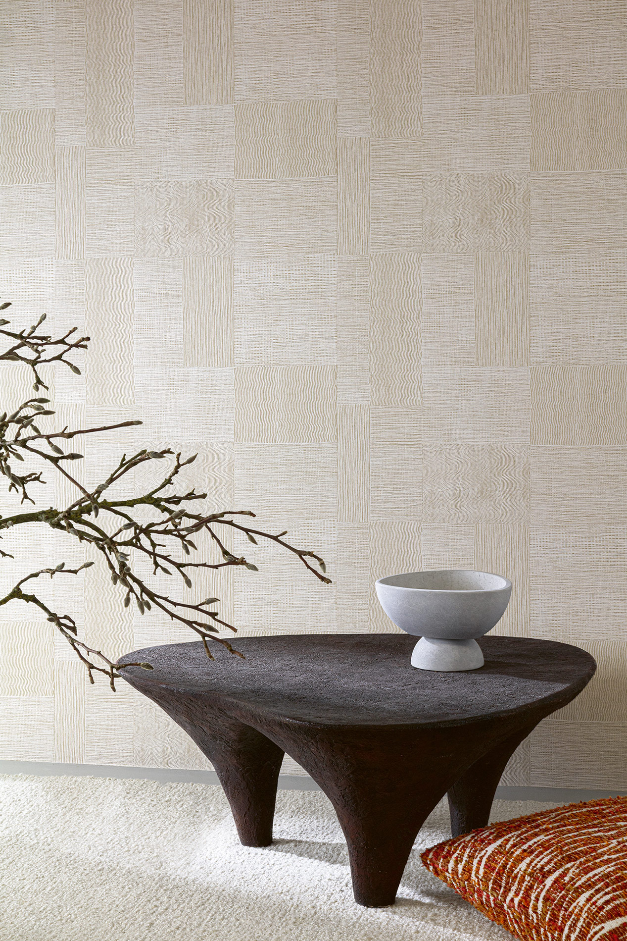 Masureel Vliestapete Traces Traces Taupe TRA202