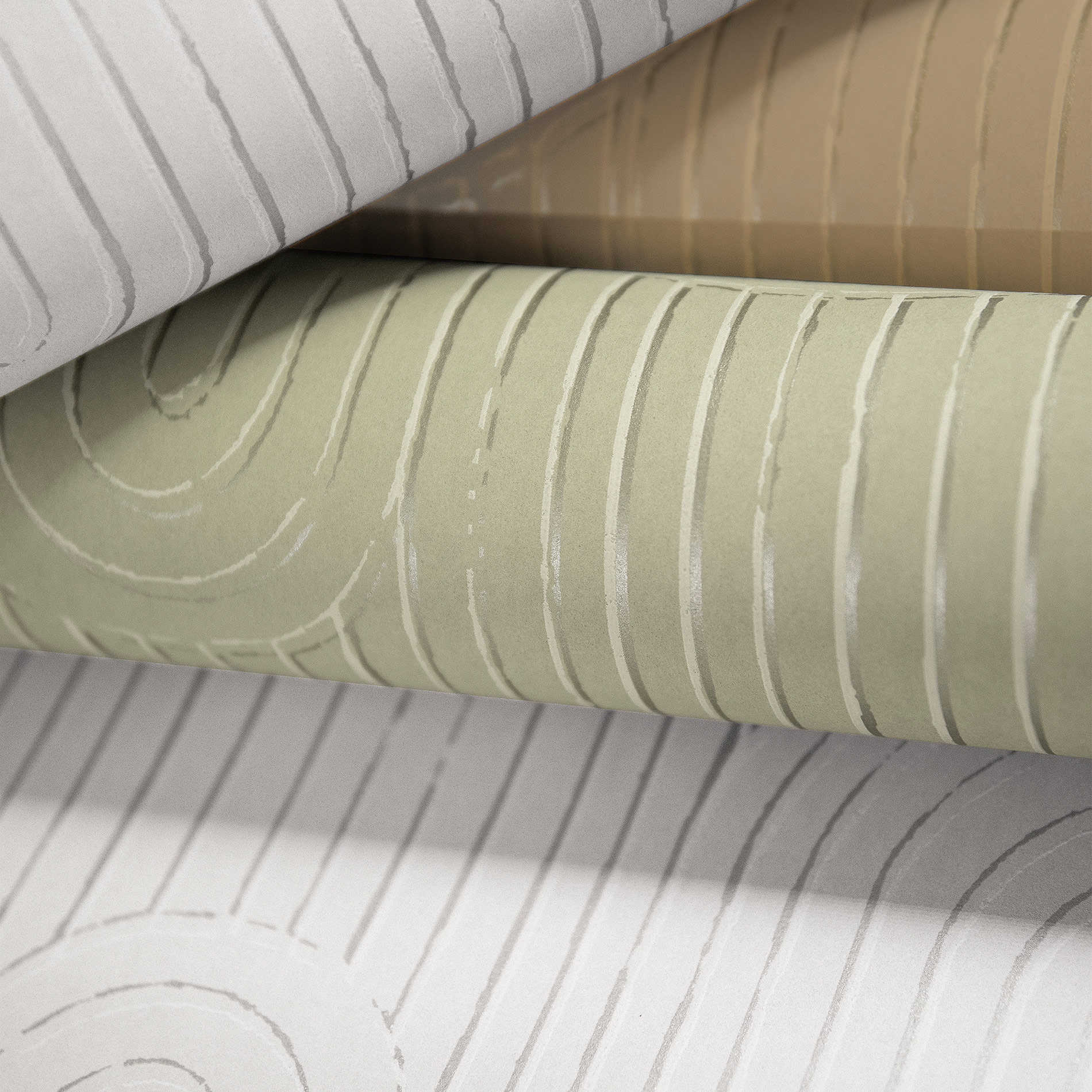 Hohenberger Vliestapete Chalk Colosseo Silver 65527