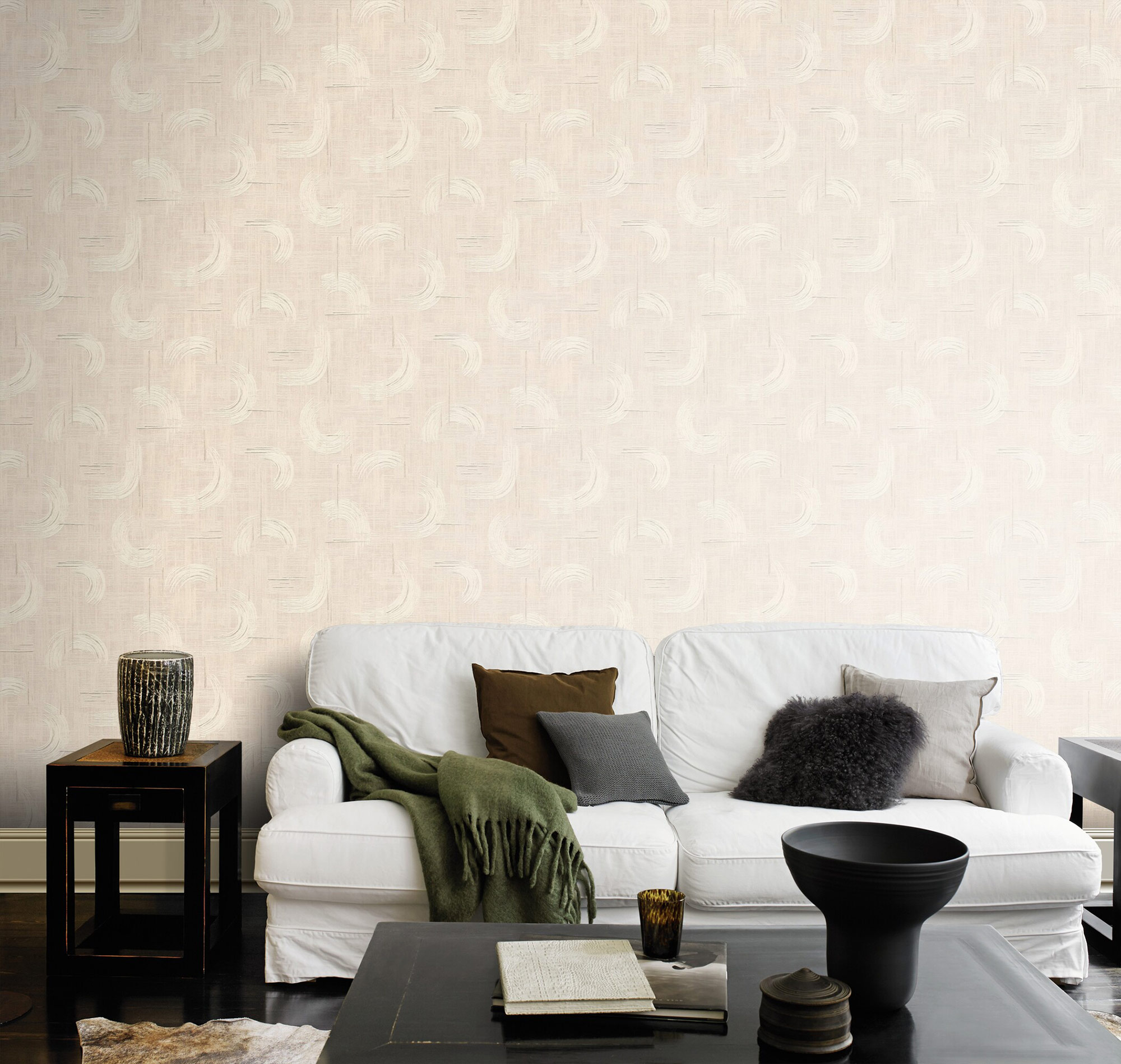 Rasch Vliestapete Beltesto Beige-sand Grafisch 429046