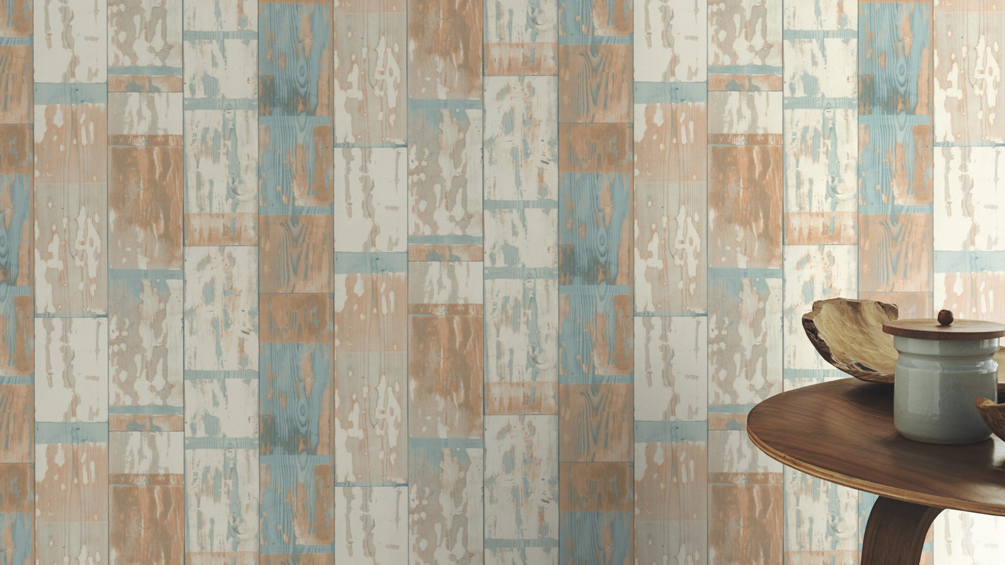 Rasch Vliestapete Beltesto Orange Industrial 416428