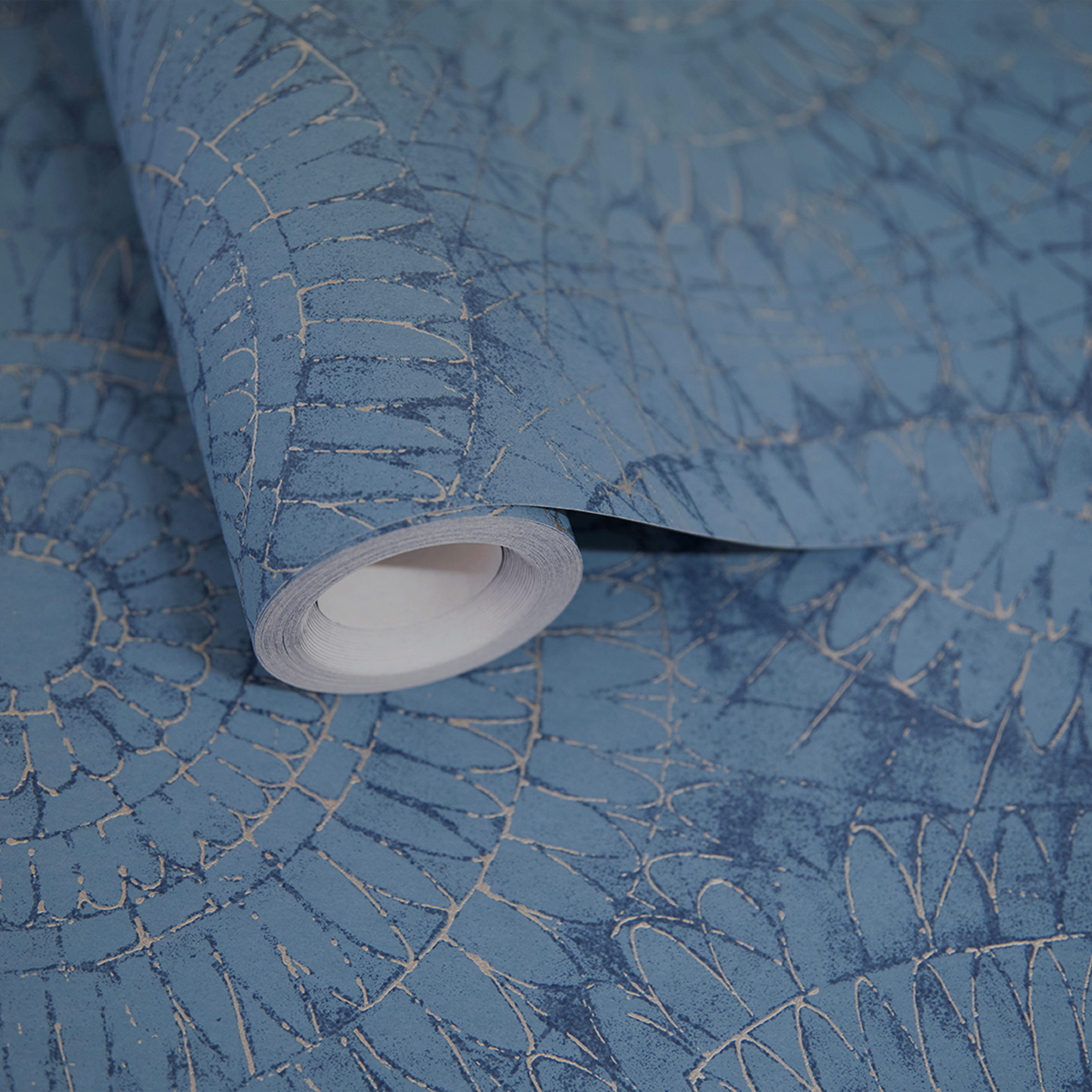 Hohenberger Vliestapete Chalk Notre Dame Aqua 65566