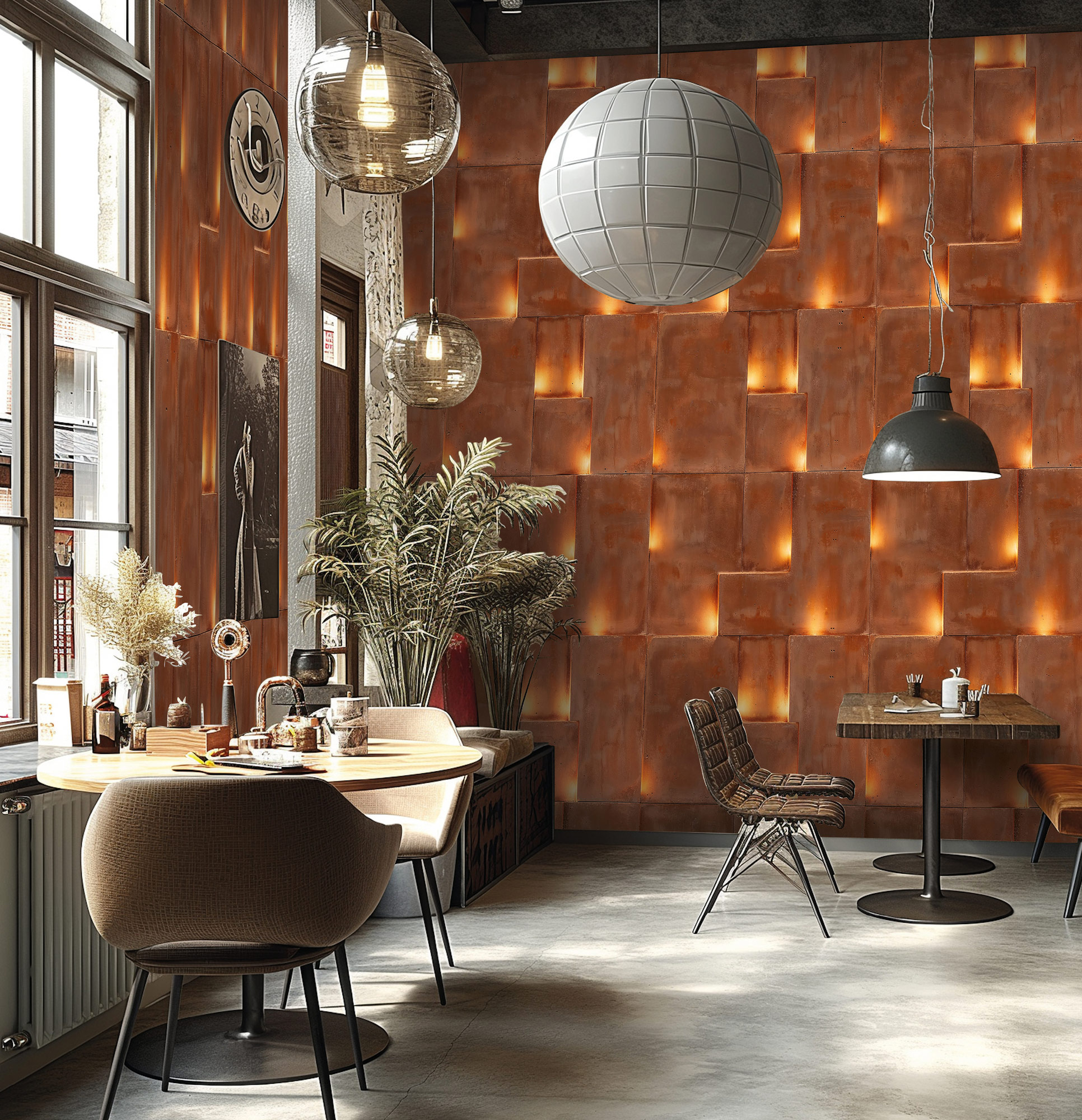 AS Fototapete MS Hot Spots Abstrakt Braun 790159