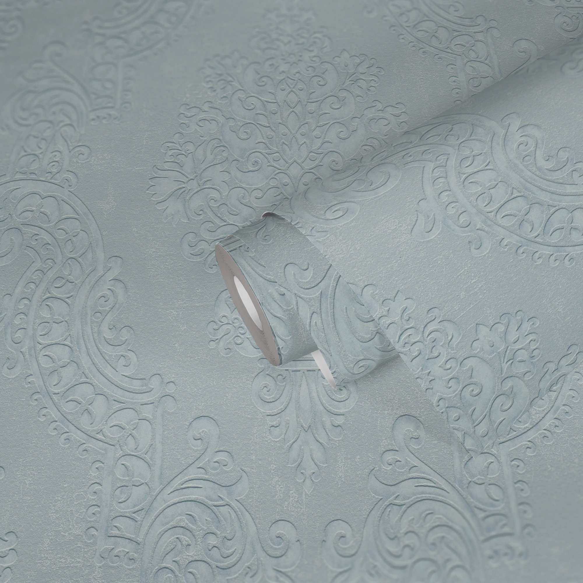 AS Vliestapete Pure Elegance Ornament Grau 397653