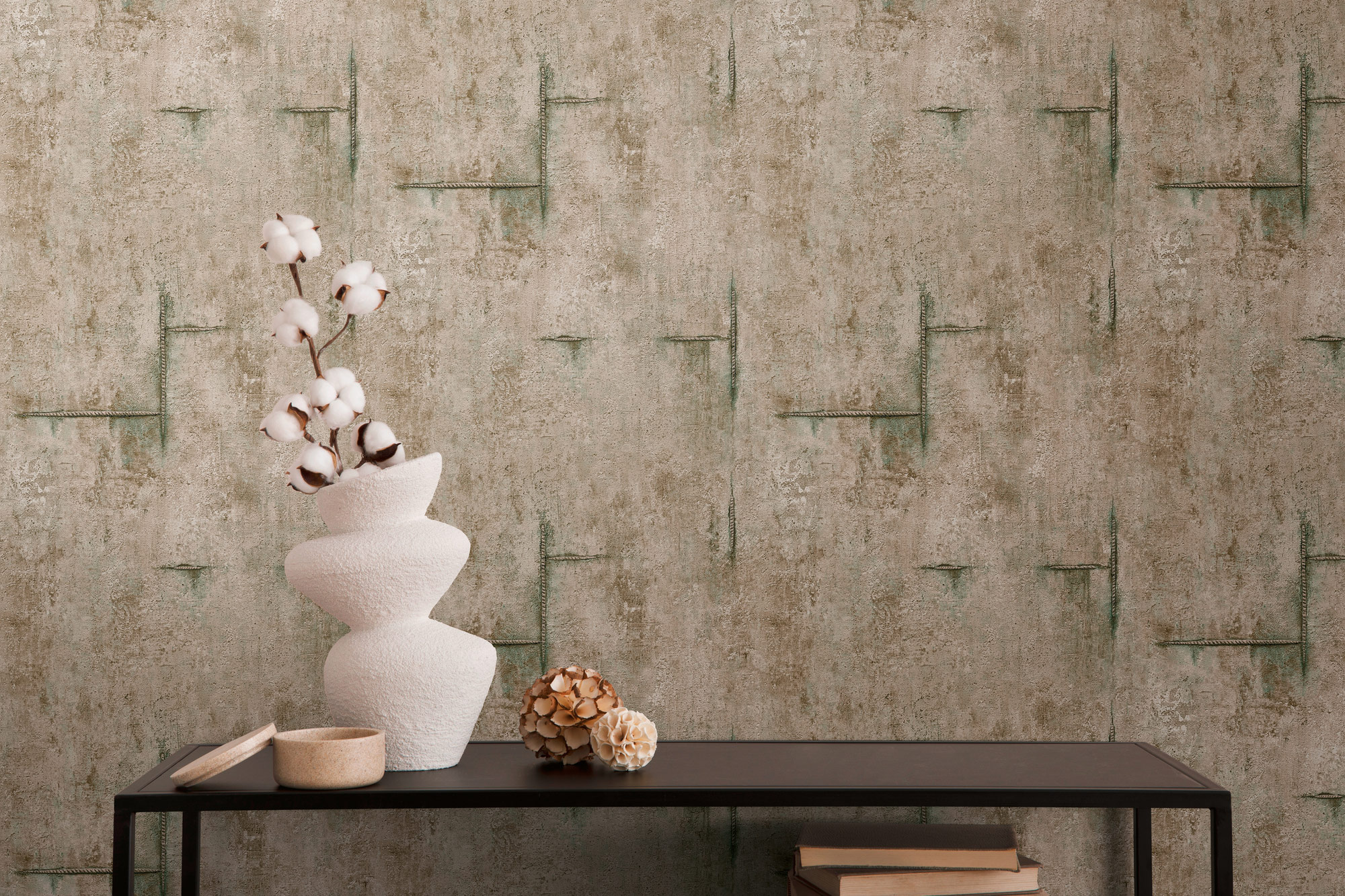 AS Vliestapete CosmoLiving Betonoptik Braun 790854