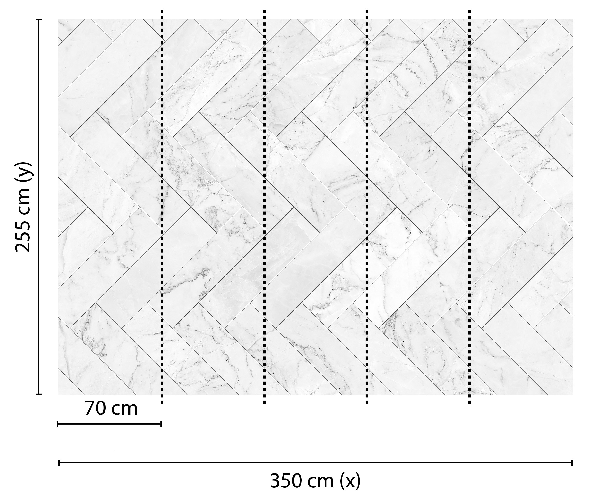 AS Fototapete Designwalls Marble Tiles DD118758