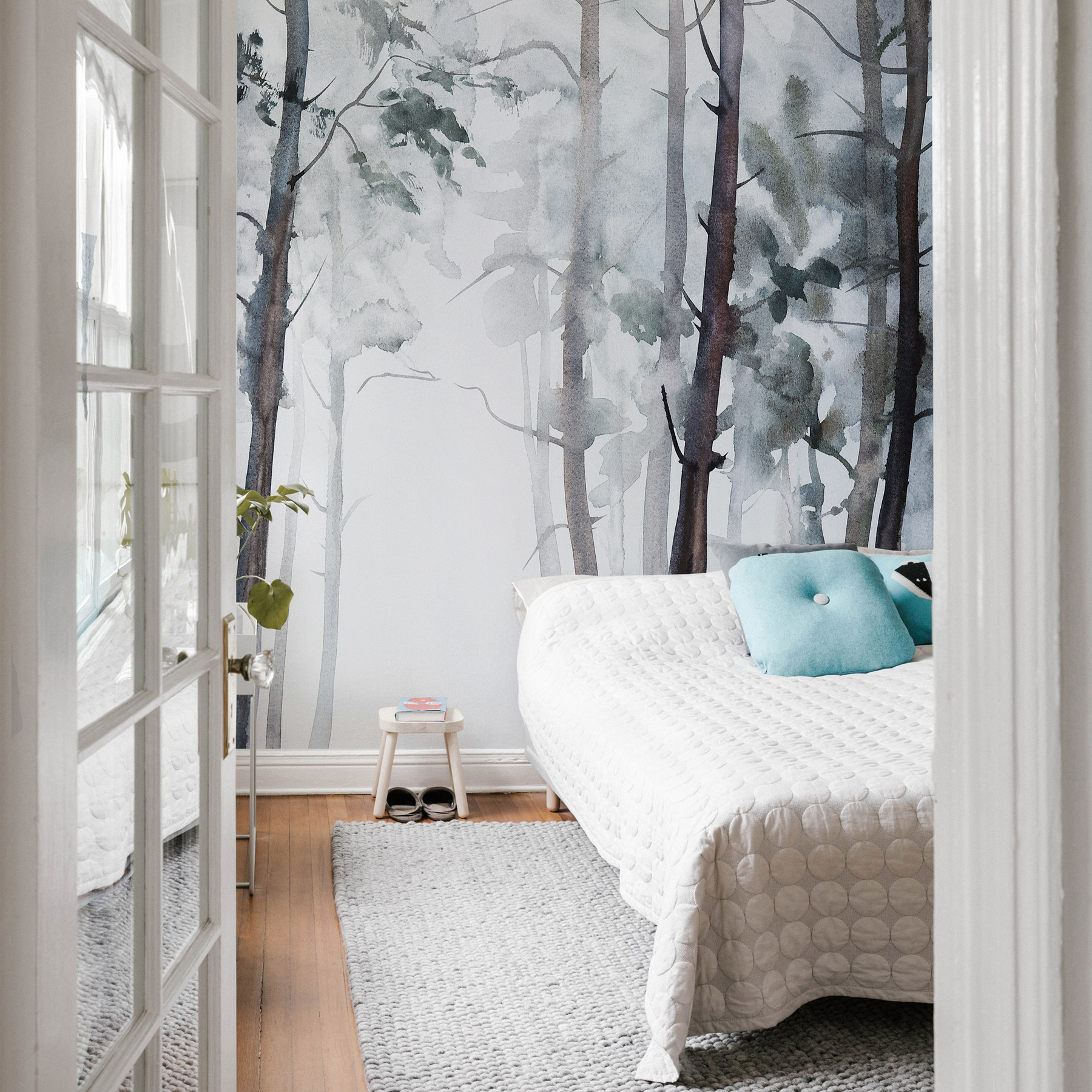 AS Fototapete Designwalls 2.0 Watercolour Forest DD119144