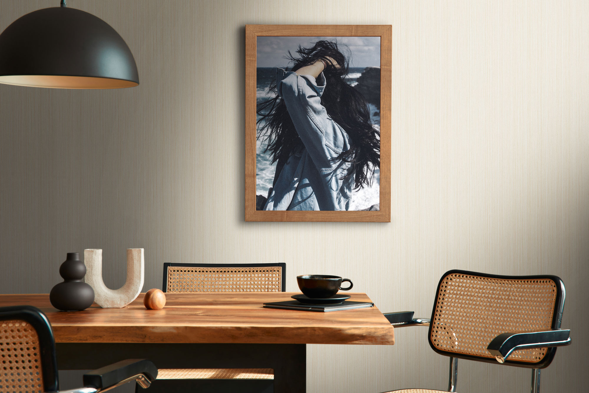 AS Vliestapete The BOS beige Unitapete 388198