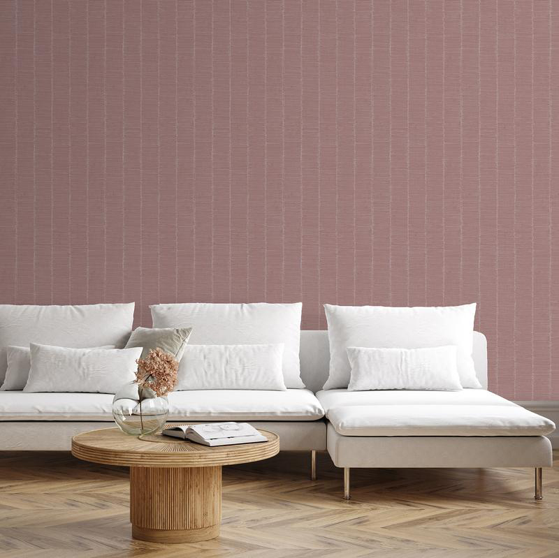Hohenberger Vliestapete Chalk Beams in Order Blush 65501