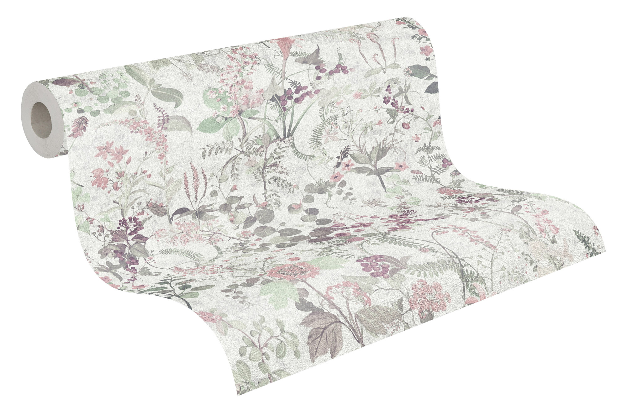 AS Vliestapete The BOS weiß Blumentapete 388251