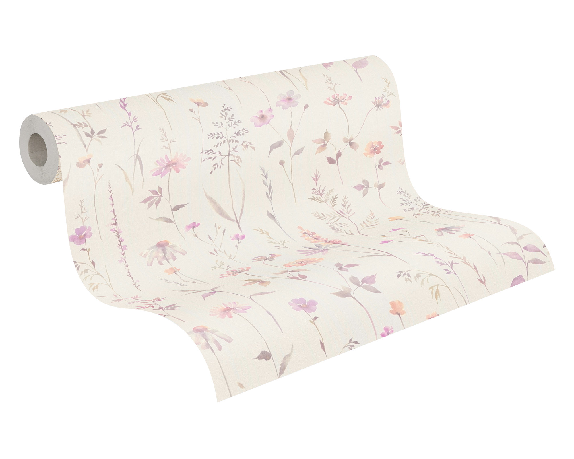 AS Vliestapete Trend Spectrum Blumentapete Creme 792374