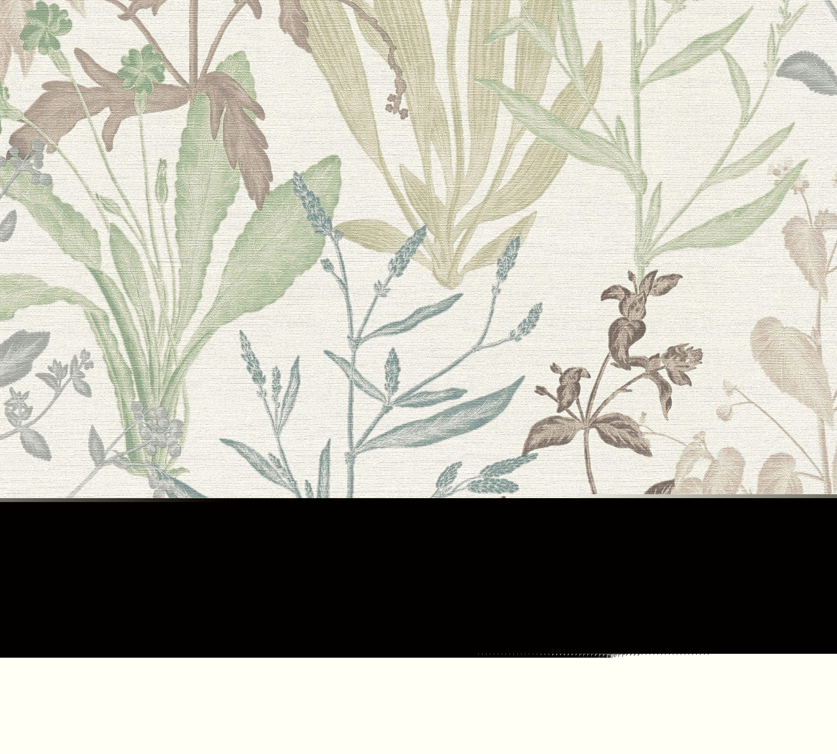 AS Vliestapete MS Vibes & Styles Florale Tapete Braun 790092