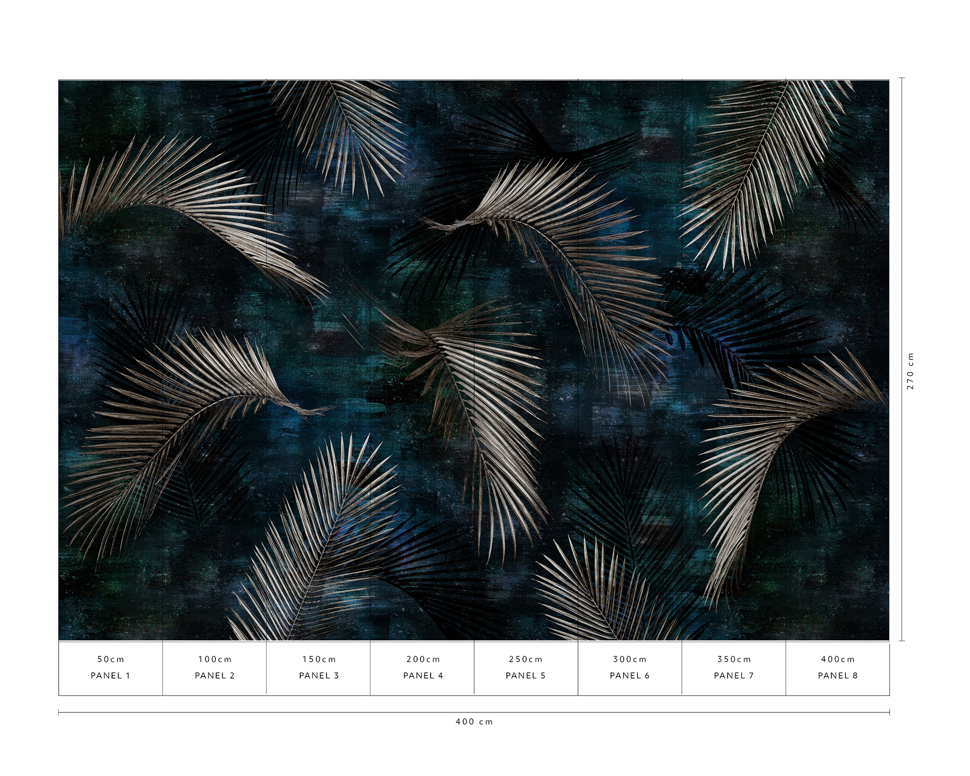 Erismann Fototapete GMK Art Edition Glossy Palms 224320