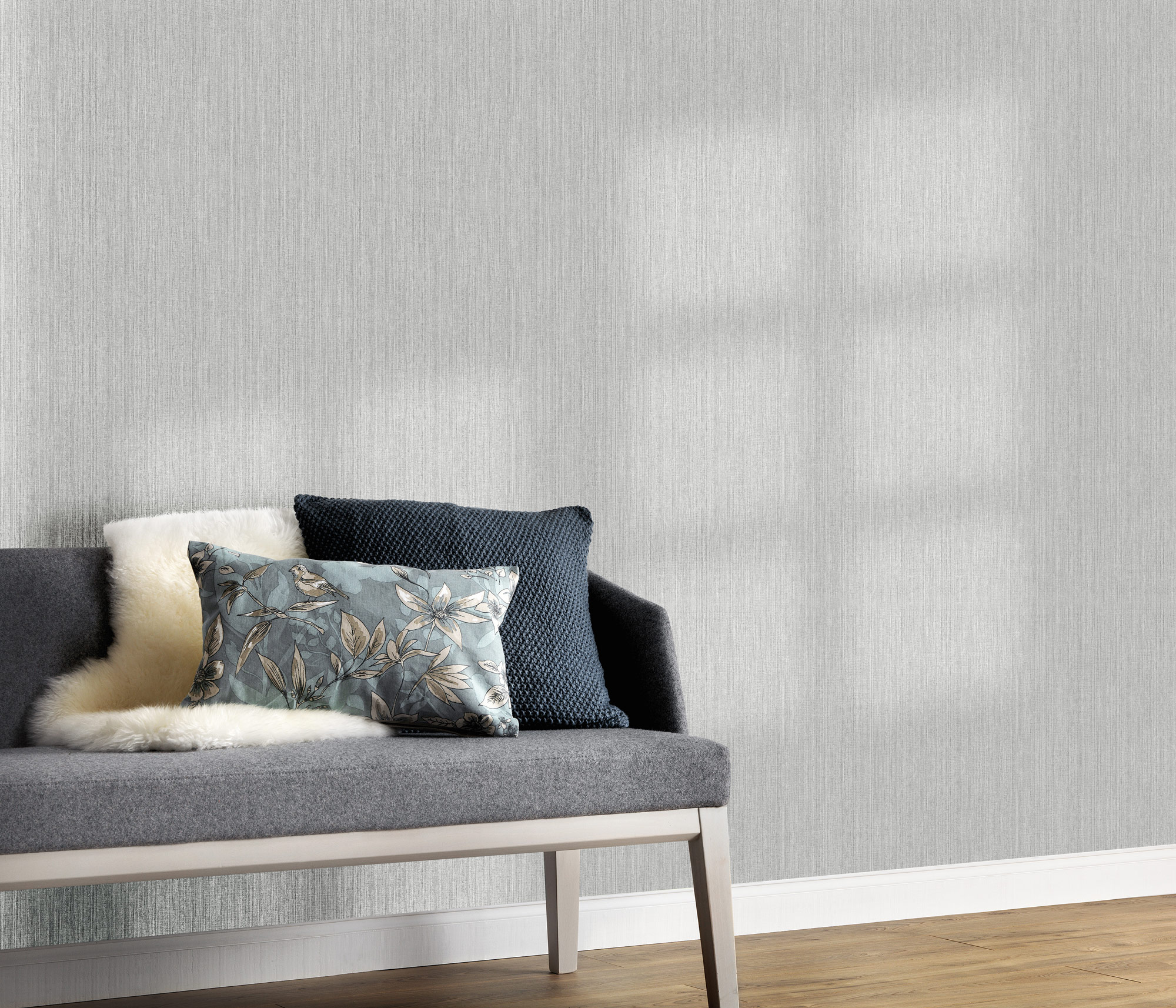Erismann Vliestapete Pure Harmony grau 1059010