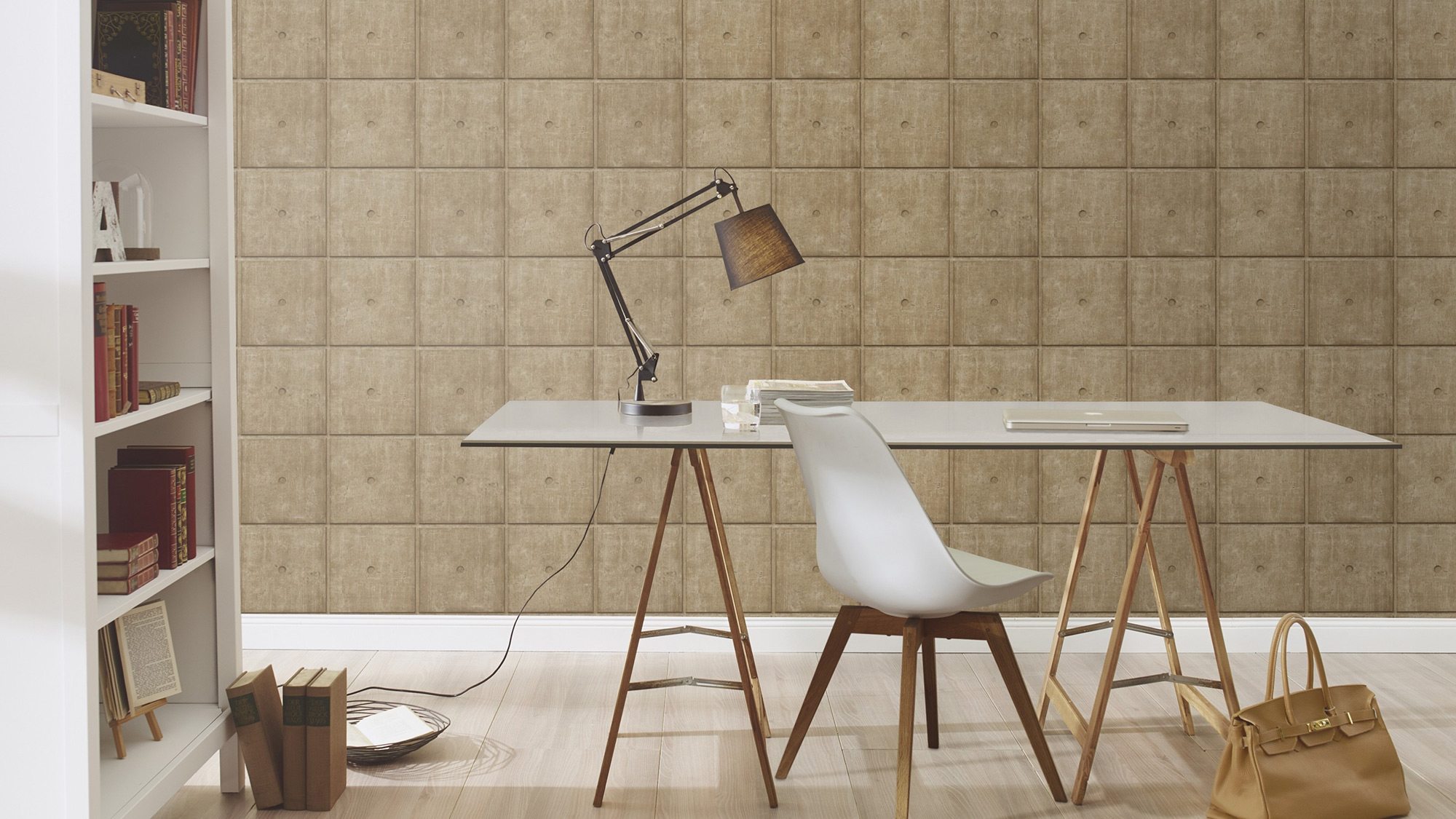 Rasch Vliestapete Factory V Betonplatte Industrial 499445