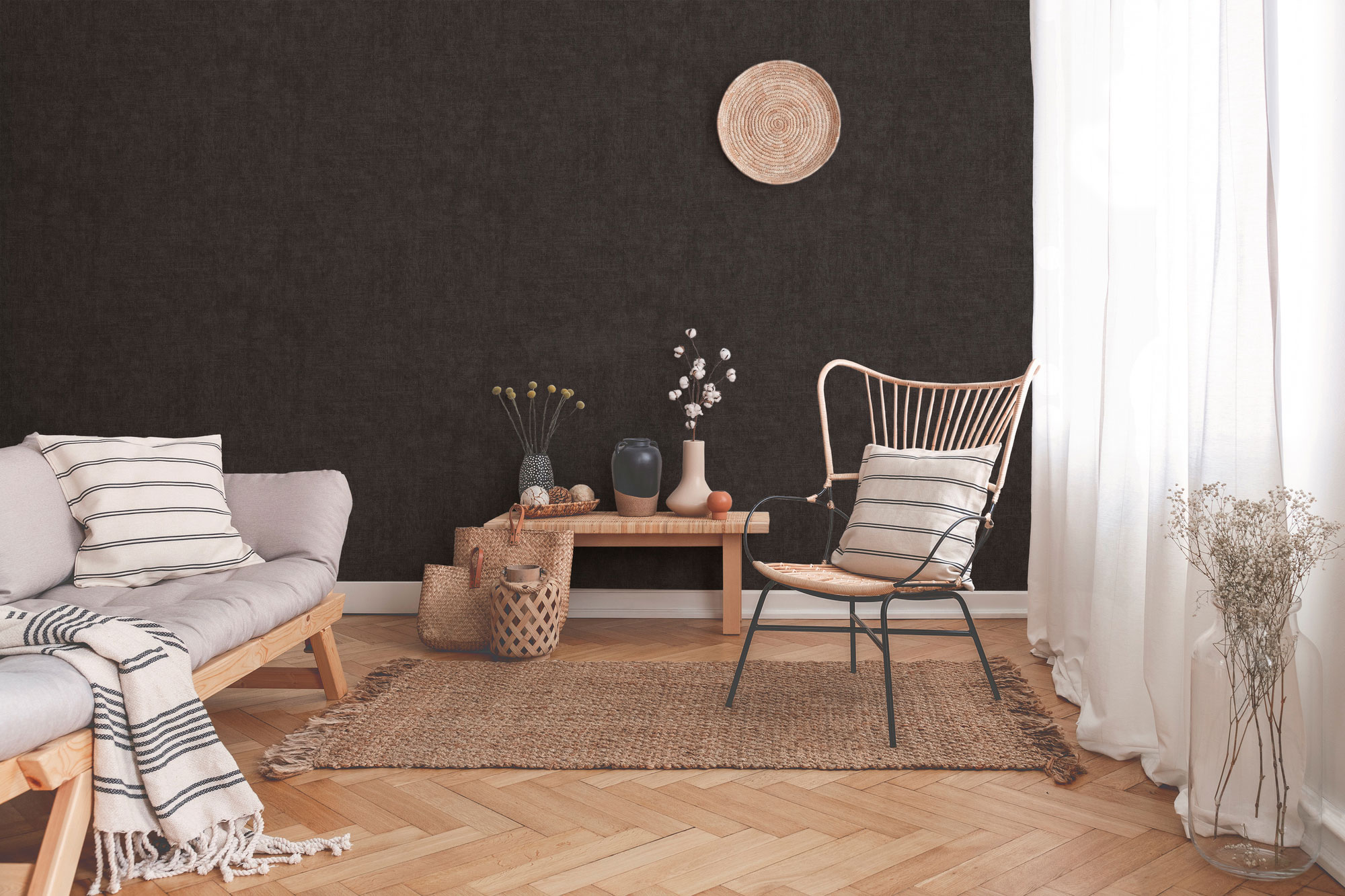 AS Vliestapete New Walls Unitapete 374235