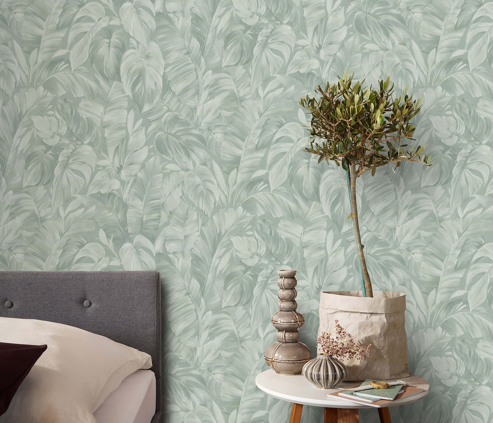 Erismann Vliestapete Play of light grün 1041607