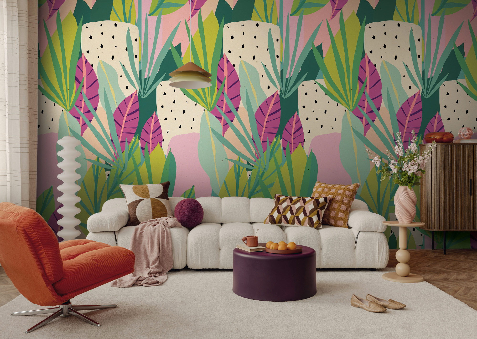 AS Vliestapete Anna d'Andrea Floral Bunt 782081