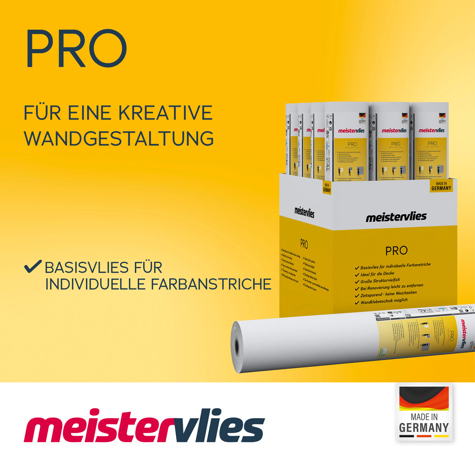 AS Vliestapete Meistervlies 8 überstreichbar 574619