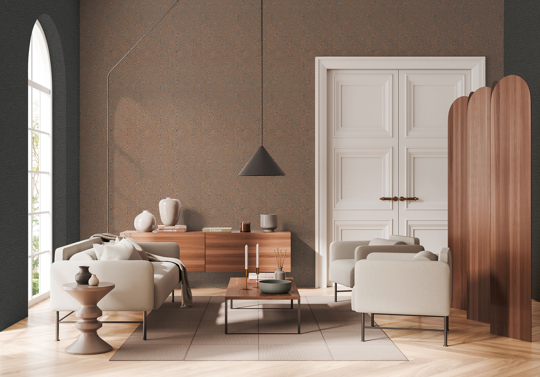 AS Vliestapete Daniel Hechter 7 Modern Schwarz 781532