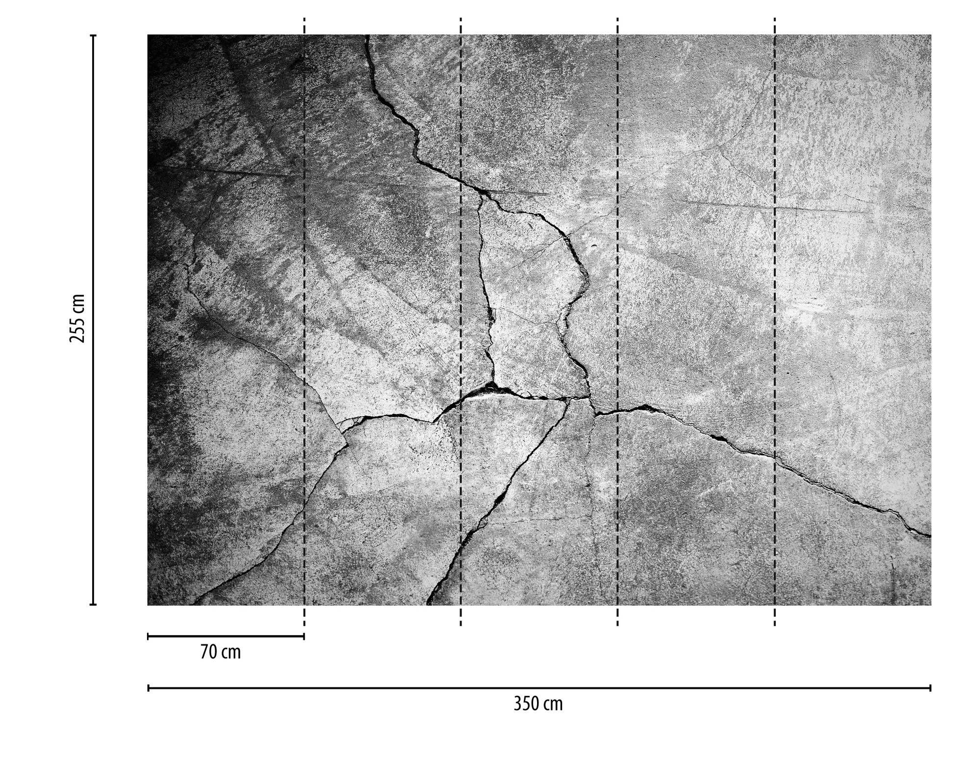 AS Fototapete Designwalls 2 Betonoptik Struktur DD123640