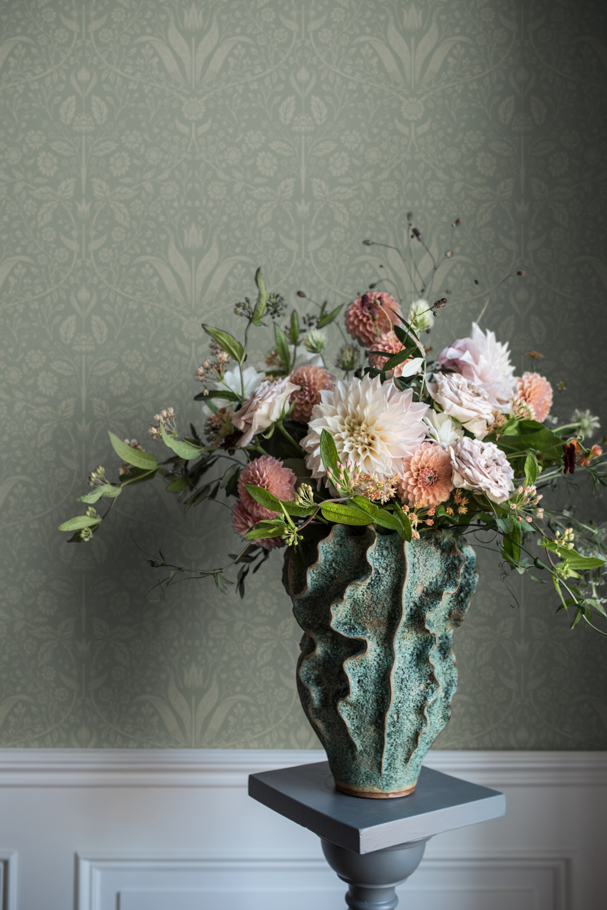 Rasch Textil Vliestapete Fagelsang Floral 034009