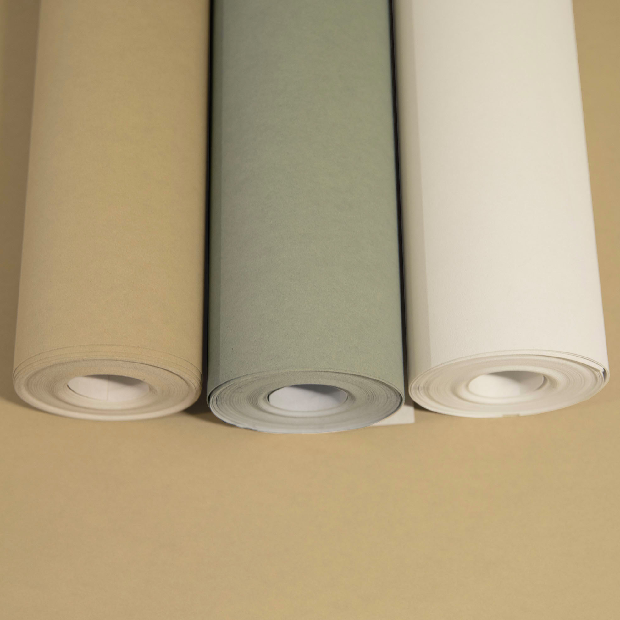 Hohenberger Vliestapete Chalk Chalk Uni Biscuit 65530