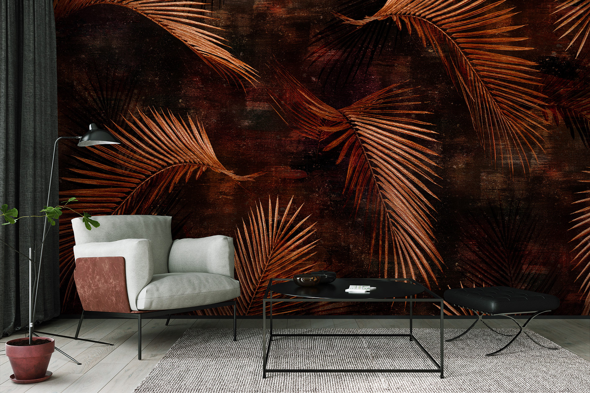 Erismann Fototapete GMK Art Edition Glossy Palms 224330