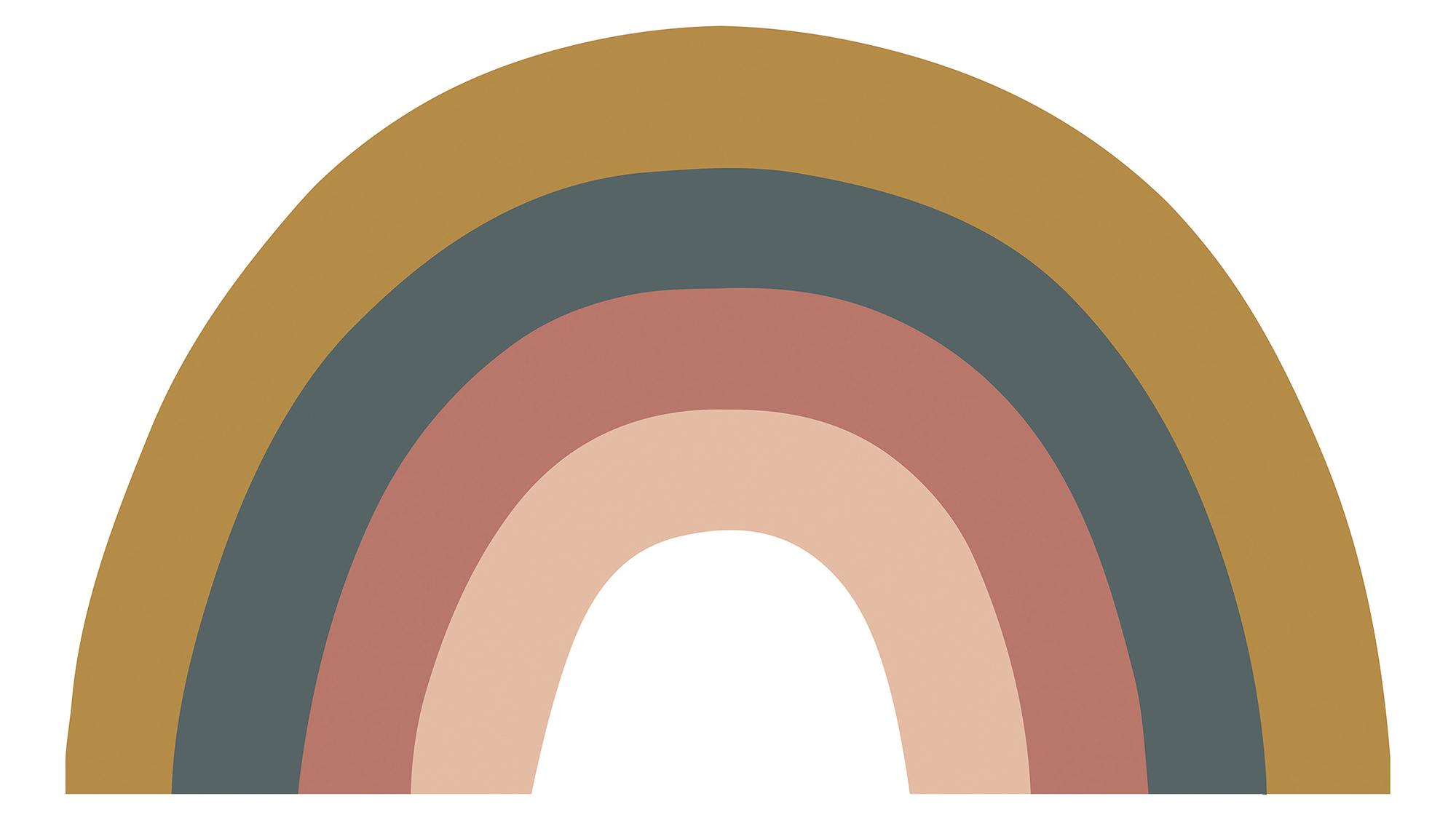 Thomas Fototapete Platin Formen  Regenbogen weich mehrfarbig