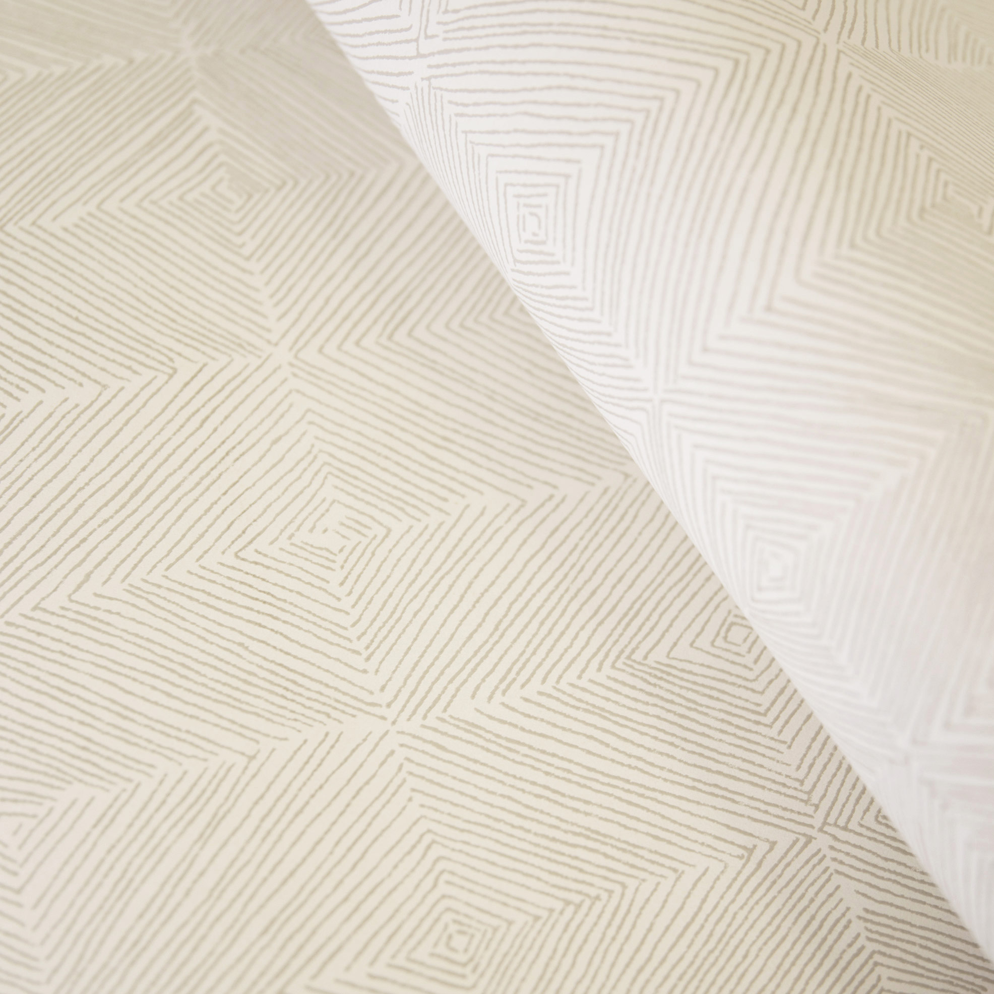 Hohenberger Vliestapete Chalk Rhompus Vanilla 65505