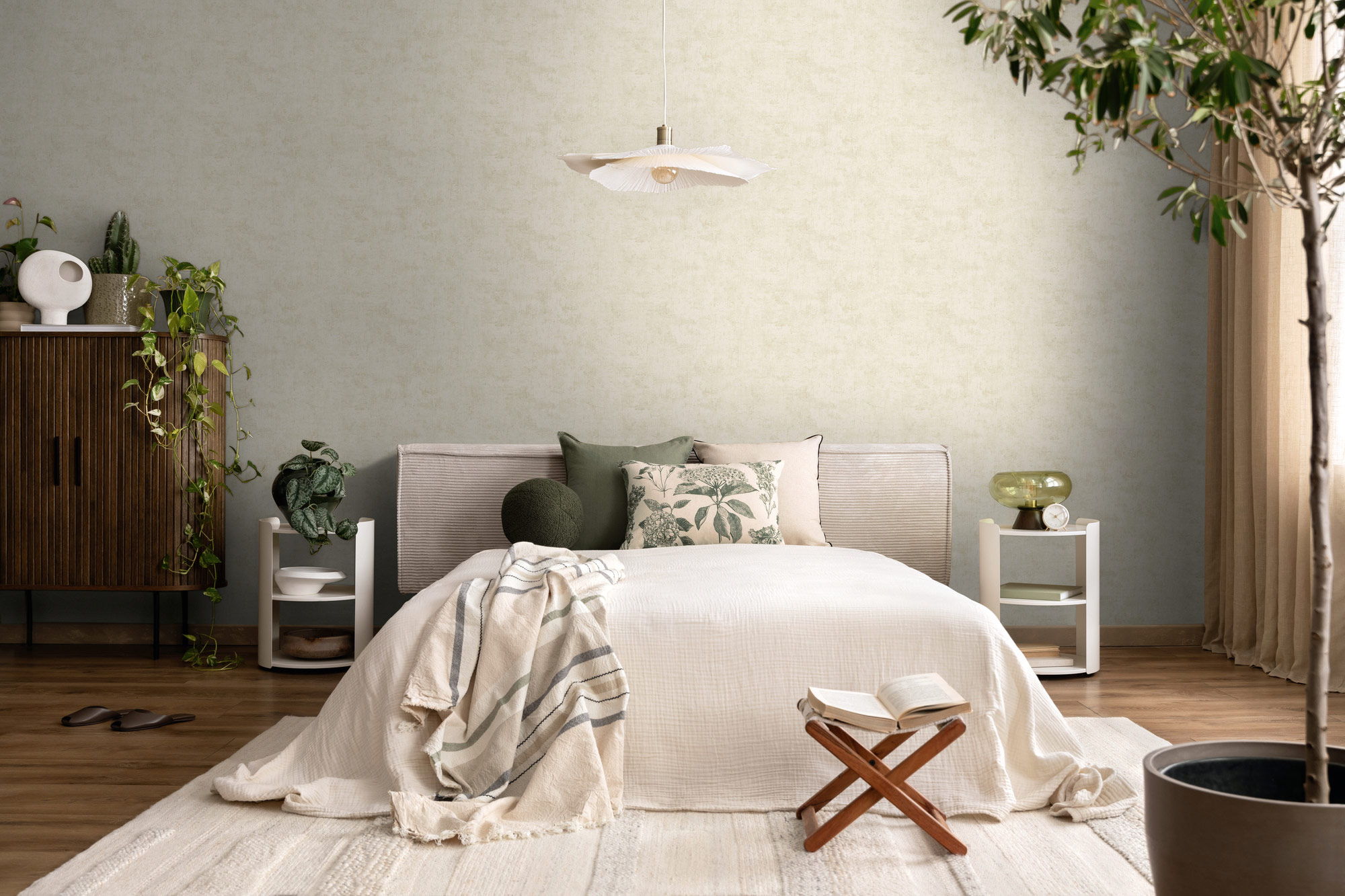 AS Vliestapete Nordic Feeling Unitapete Beige 791521