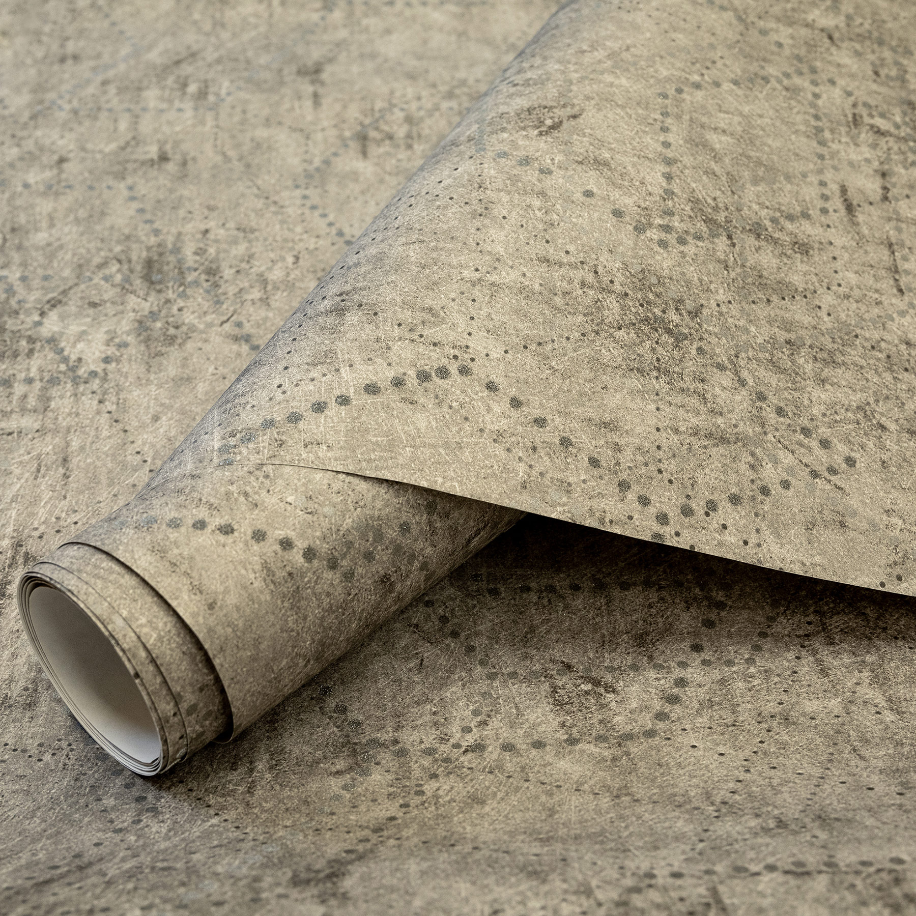 Hohenberger Vliestapete Divino Luna Umber Brown 81316