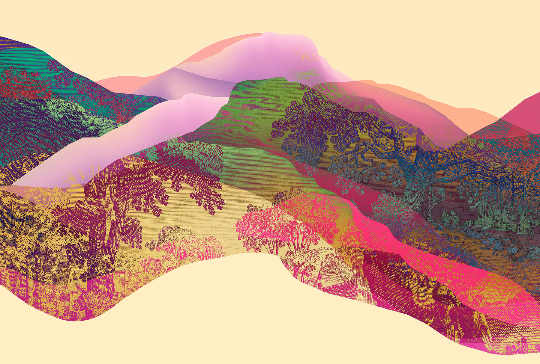 AS Fototapete Walls by Patel 3 Berge DD121800