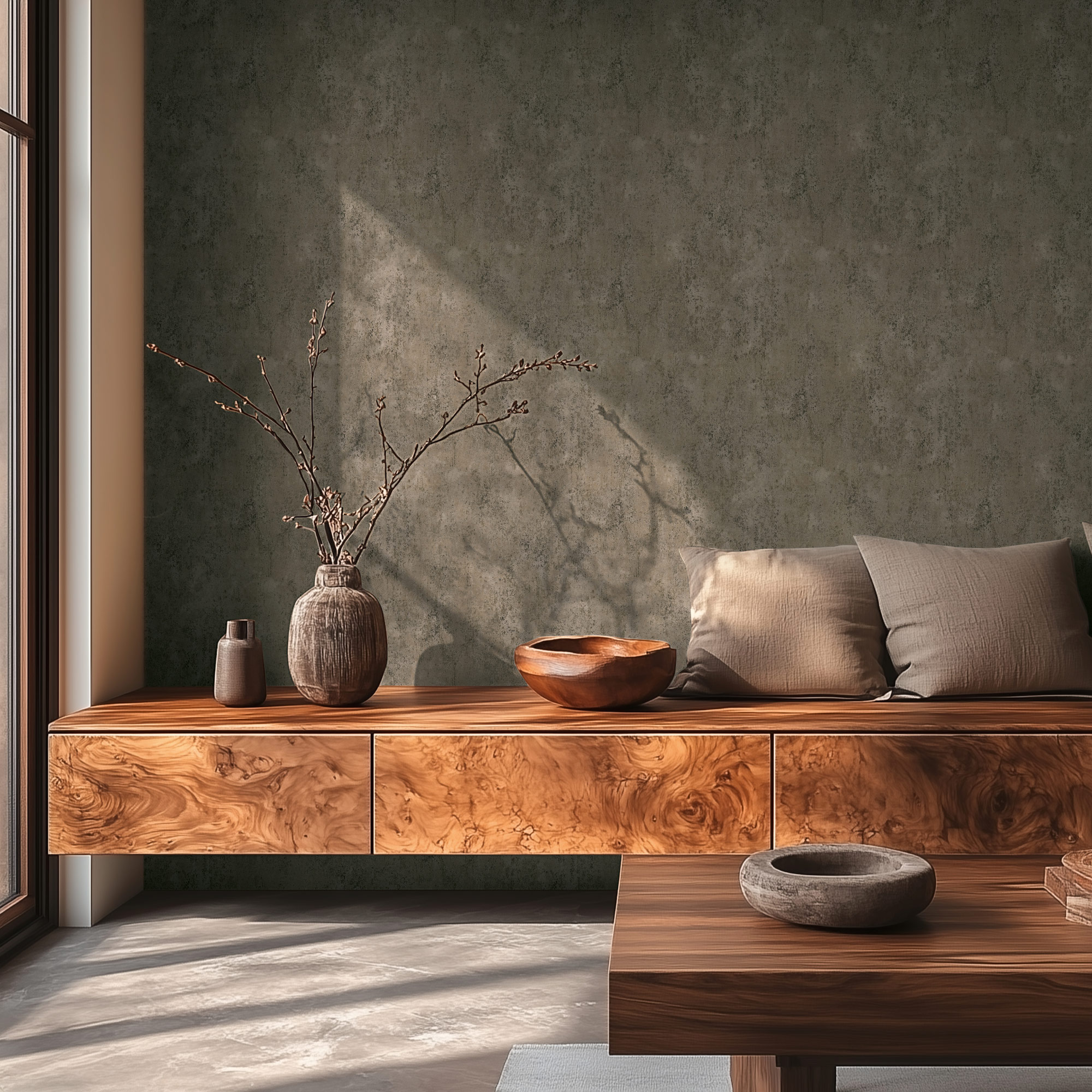 AS Vliestapete MS Hot Spots Struktur Braun 786295