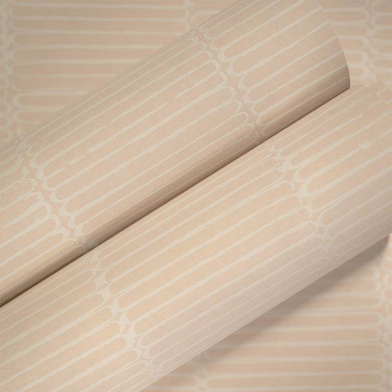 Hohenberger Vliestapete Chalk Beams in Order Apricot 65495
