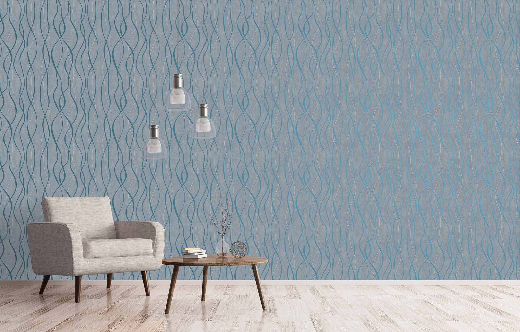 Essener Vliestapete Special FX 2 blau G67735