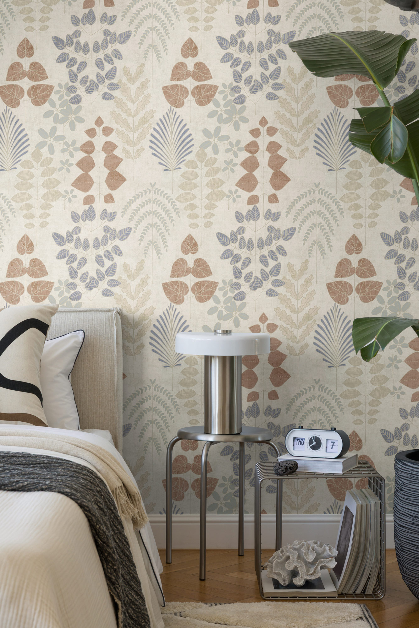 AS Vliestapete Nordic Feeling Blätter Zweige Beige 791493