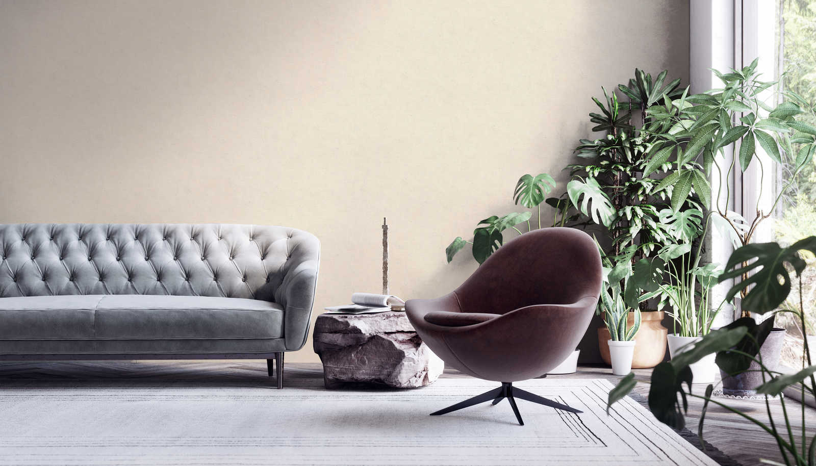 Livingwalls Vliestapete My Home My Spa Geometrisch 386981
