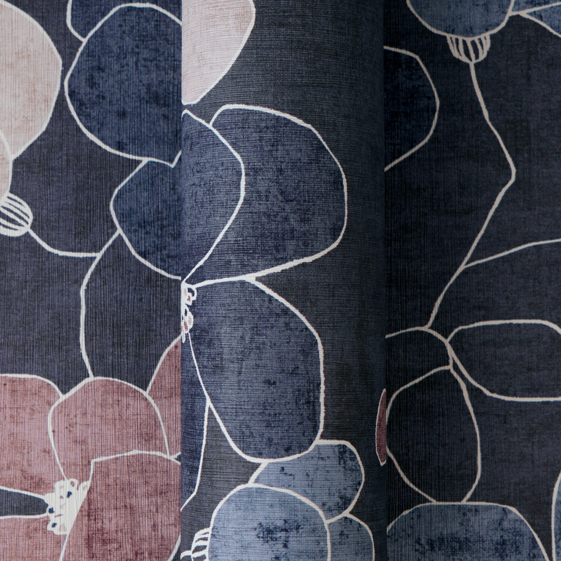 AS Vliestapete Nordic Feeling Blumen Blau 791474