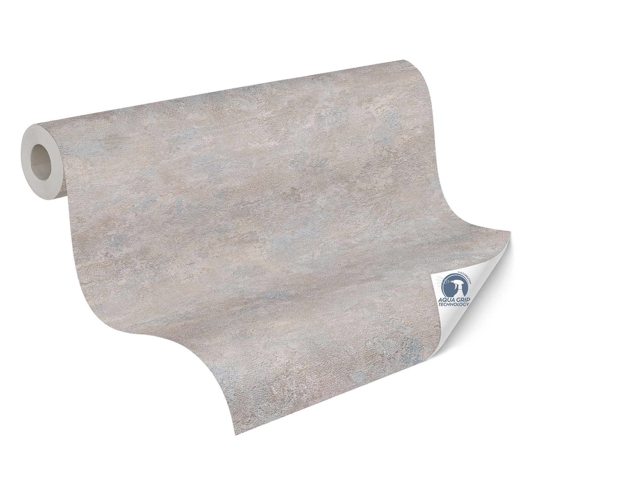 AS Vliestapete Cosiness Designdrop 2 Struktur Grau 793185