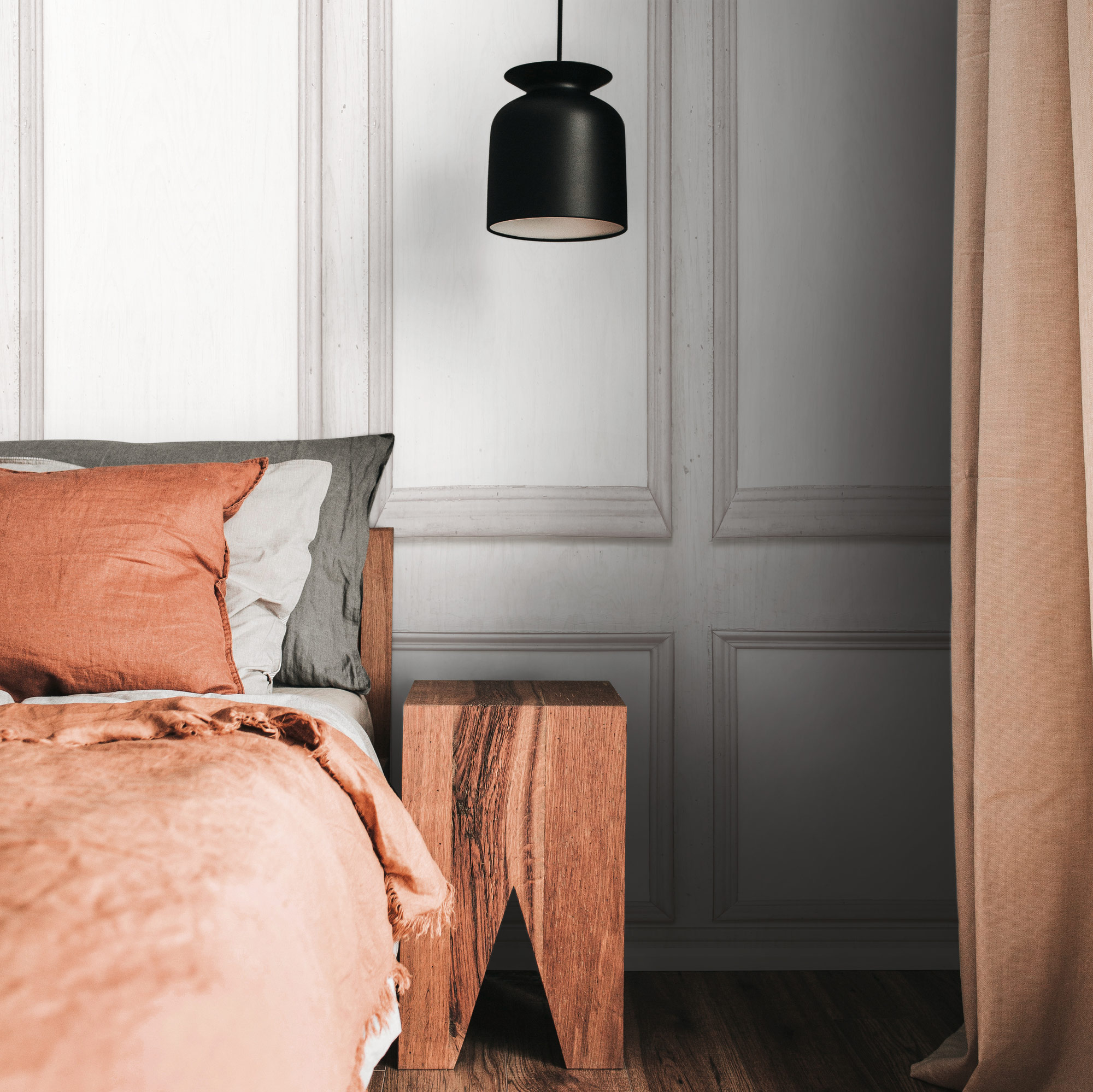 AS Vliestapete Wallpanel weiß Kassetten 398071