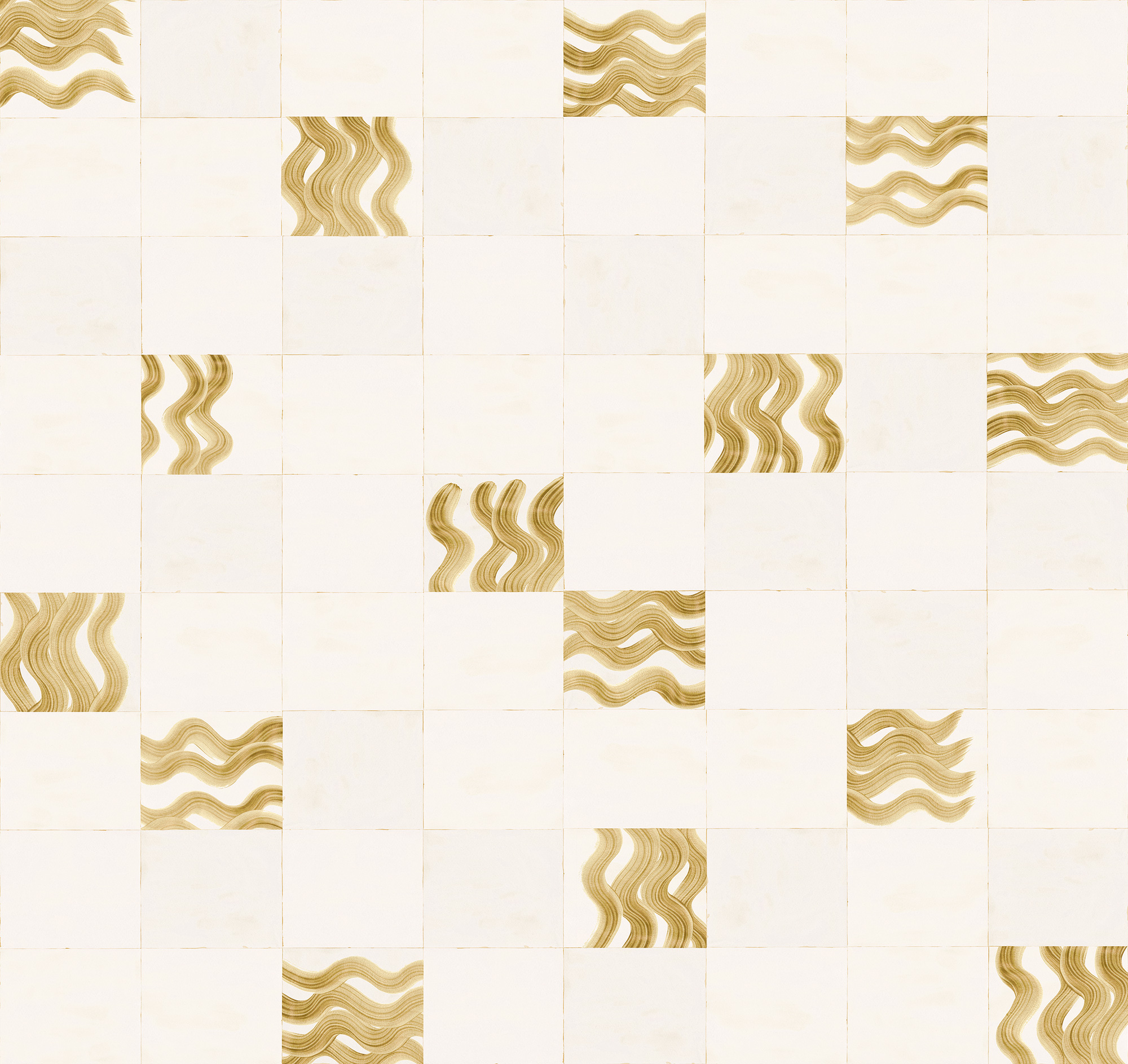 Masureel Fototapete Panel Traces Yugen Gold DGTRA6021260